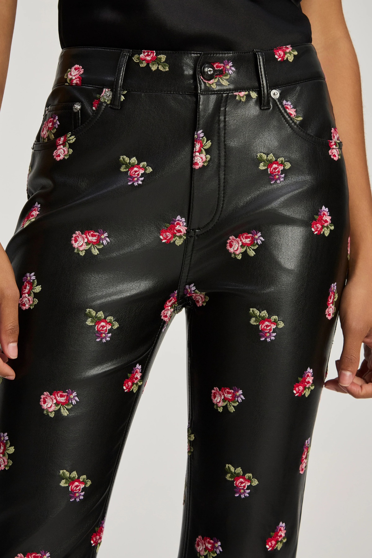 CINQ A SEPT | Tossed Roses Stevie Pant