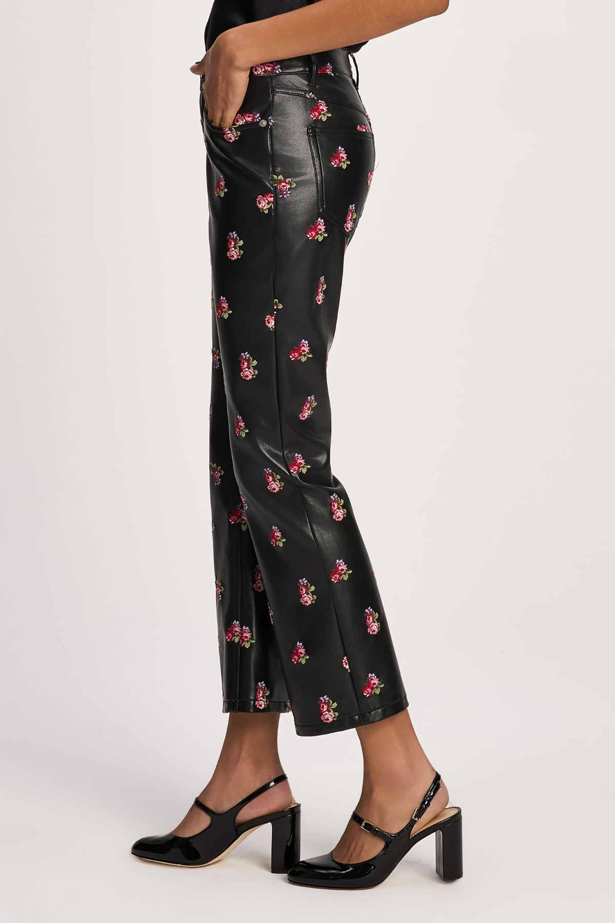 CINQ A SEPT | Tossed Roses Stevie Pant