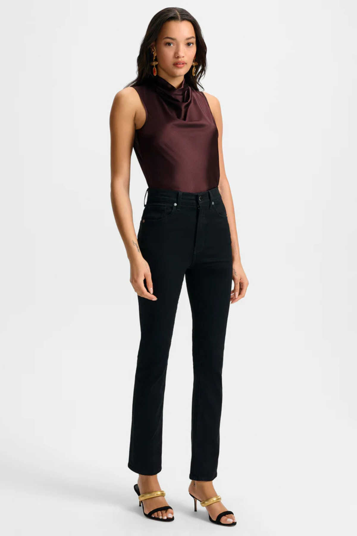 VERONICA BEARD | LYDIA ULTRA SLIM- ONYX