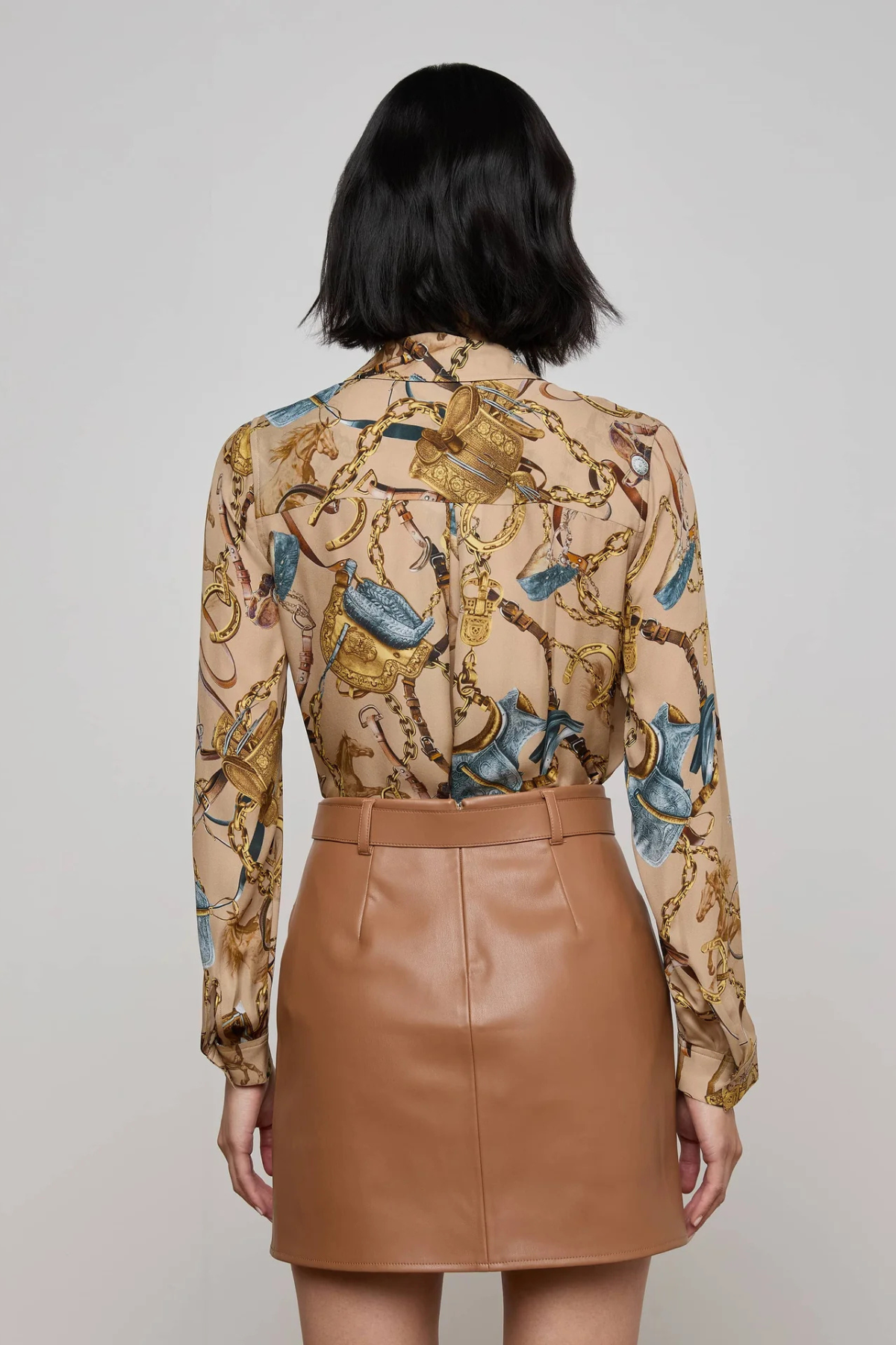 L’AGENCE | NINA BLOUSE- EQUESTRIAN