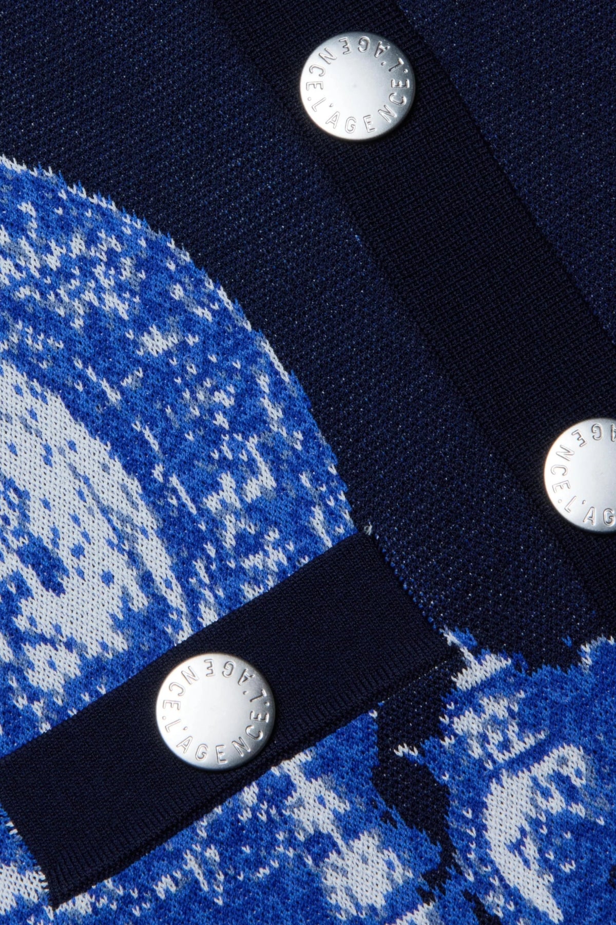 L'AGENCE | OSIRIS JACQUARD CARDIGAN