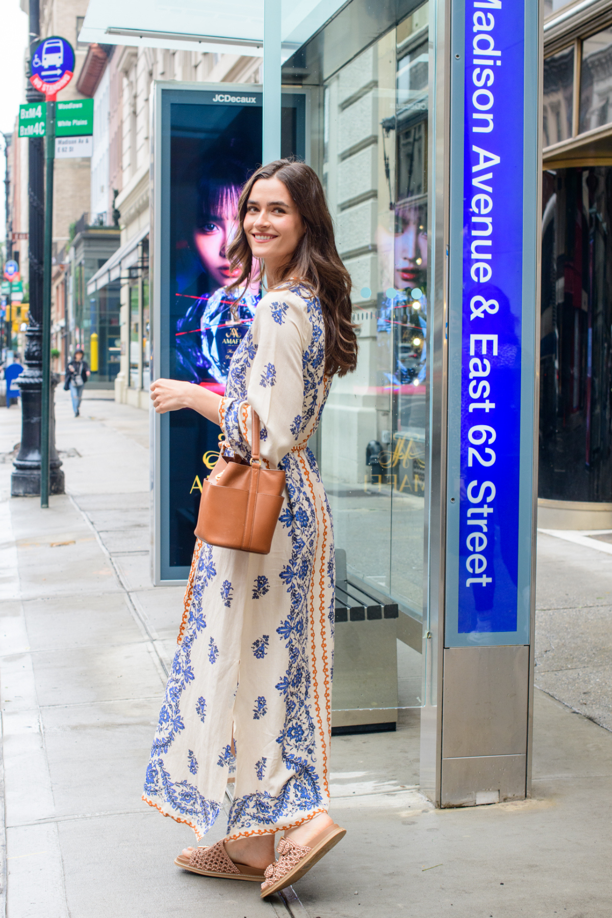 ELIZABETH JAMES | BELL SLEEVE TESS DRESS