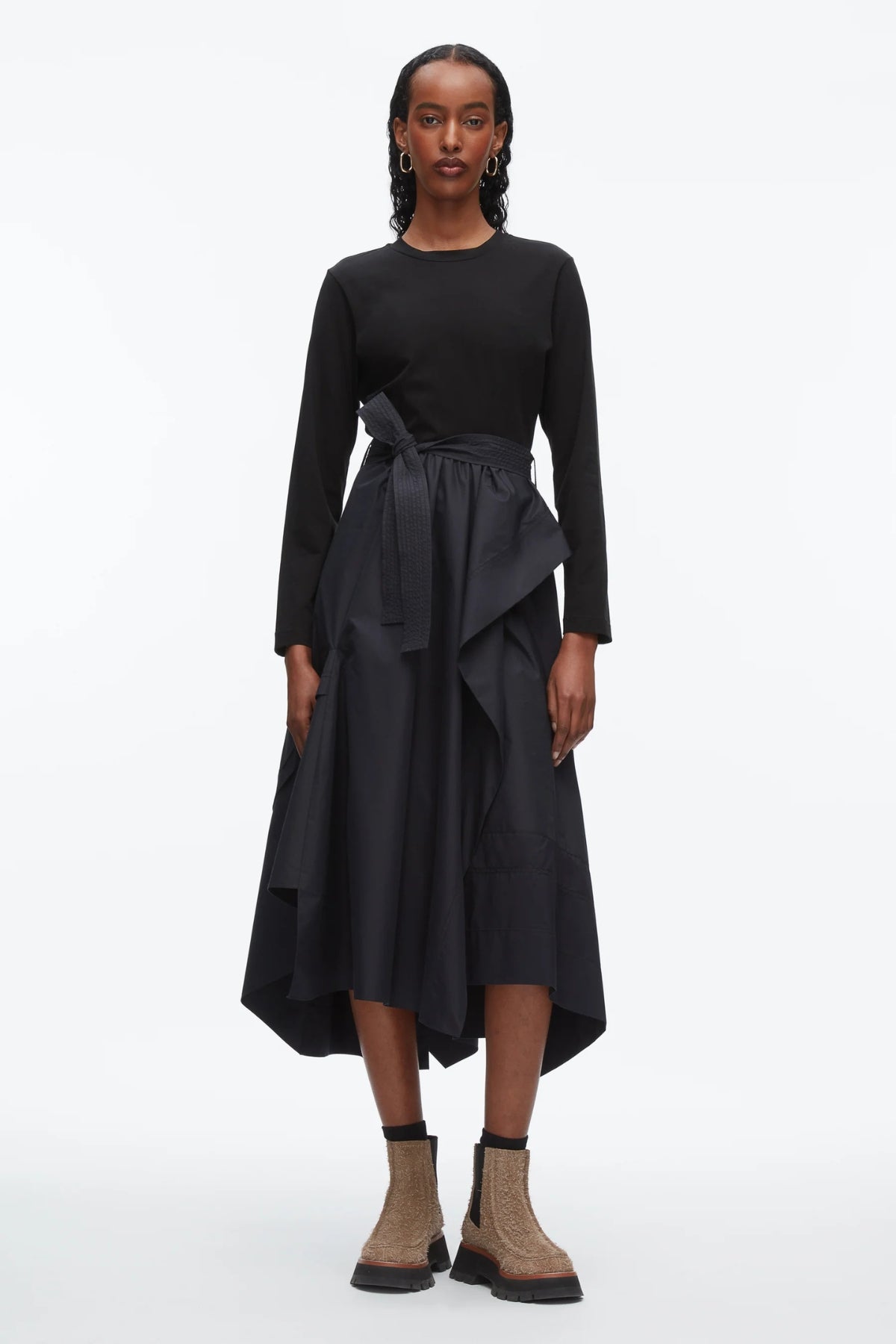 PHILLIP LIM | T-SHIRT COMBO DRESS