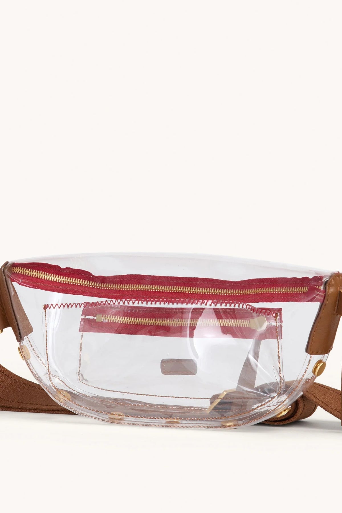 HAMMITT | Charles Crossbody Medium - Clear Mahogany