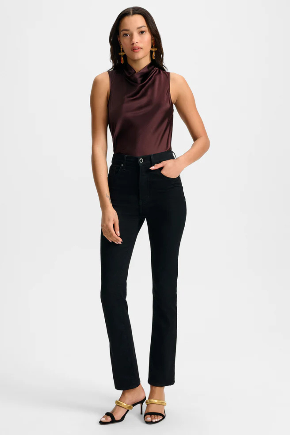 VERONICA BEARD | LYDIA ULTRA SLIM- ONYX