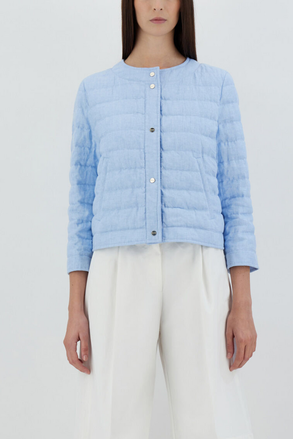 HERNO | Linen Short Jacket