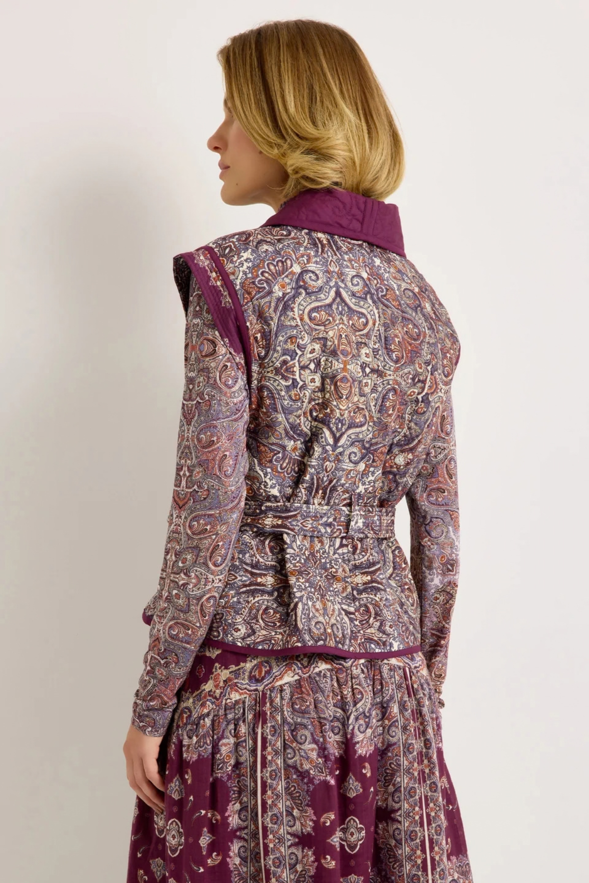 Marie Oliver | Bowie Vest Wisteria