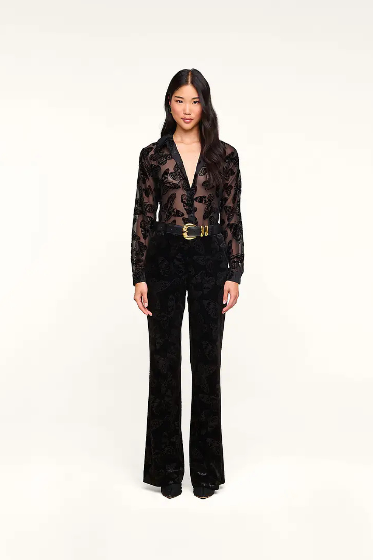 L'AGENCE | Laurent Btn Up Blouse