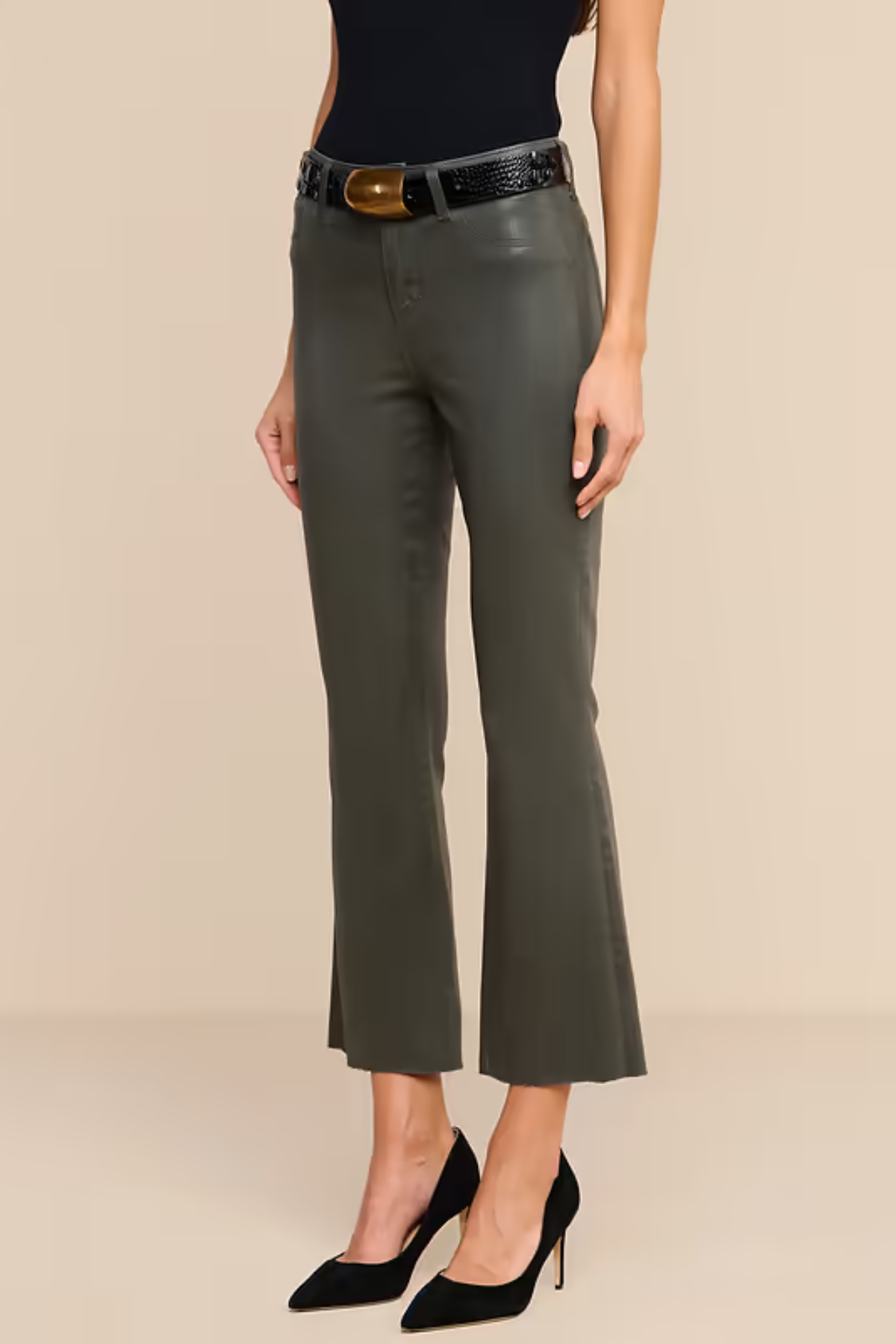 L'agence | Kendra Crop Flare