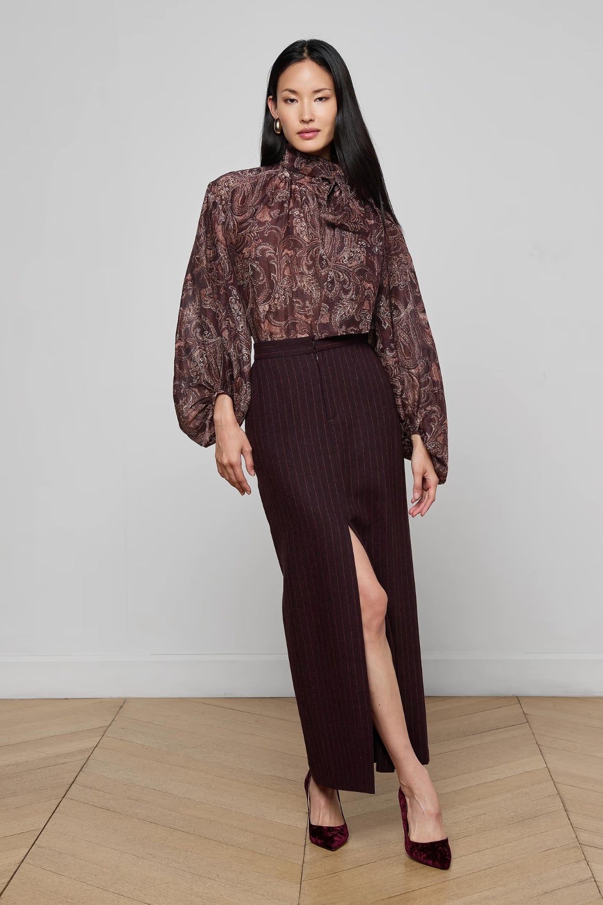 L'AGENCE | RHETT OVERSIZED BLOUSE