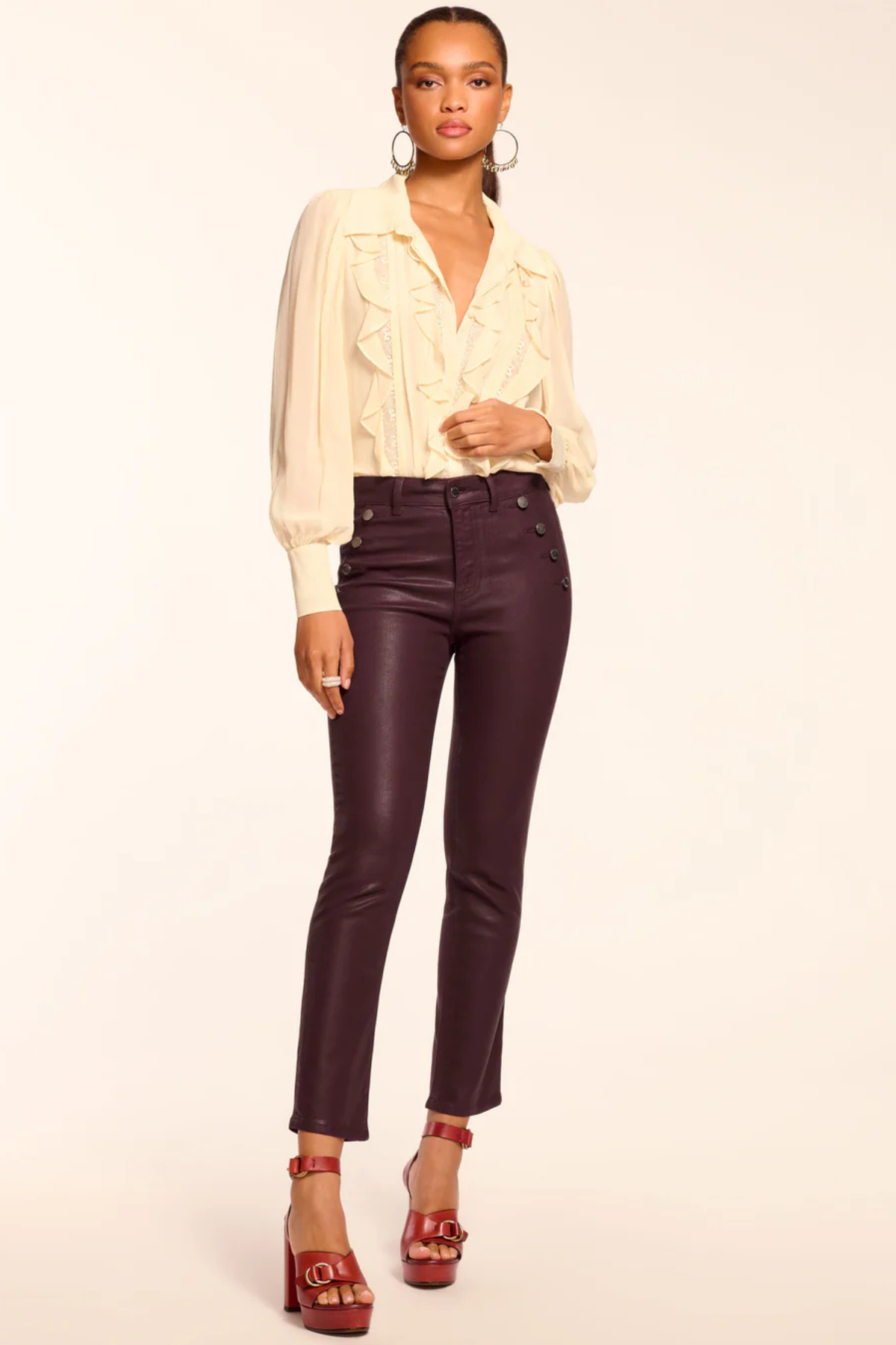 RAMY BROOK | HELENA SKINNY-COATED BLACKBERRY