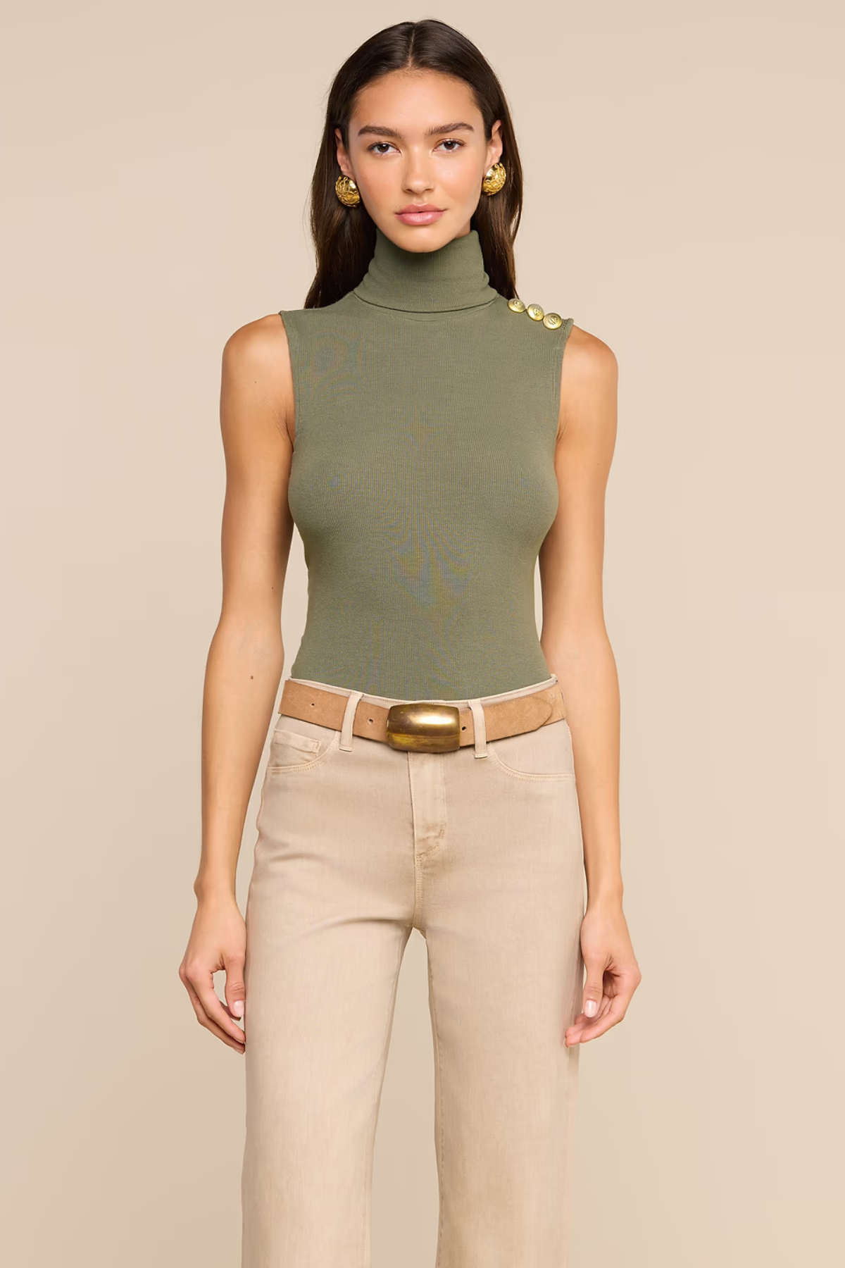 L'agence | Ceci Slvless Turtle Neck