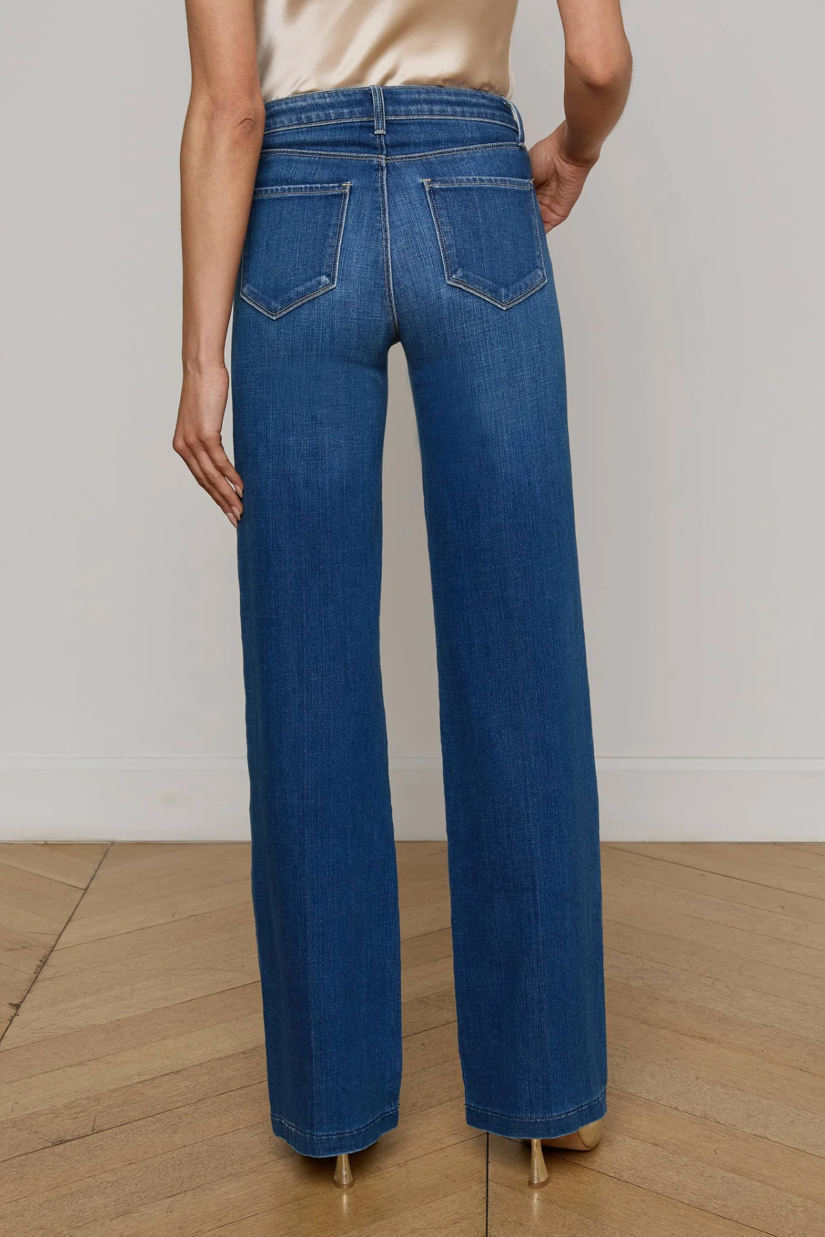 L'AGENCE | CLAYTON HR WIDE LEG- KAPLAN
