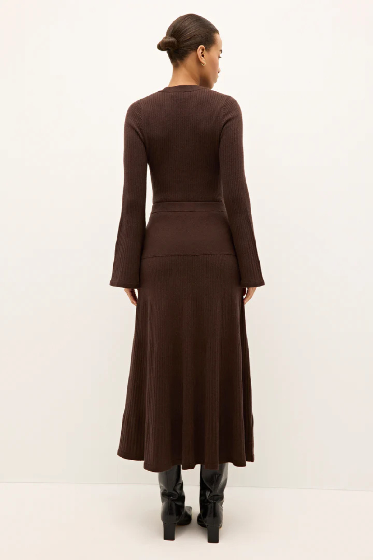 MARIE OLIVER | KAYLAN SKIRT- CACAO