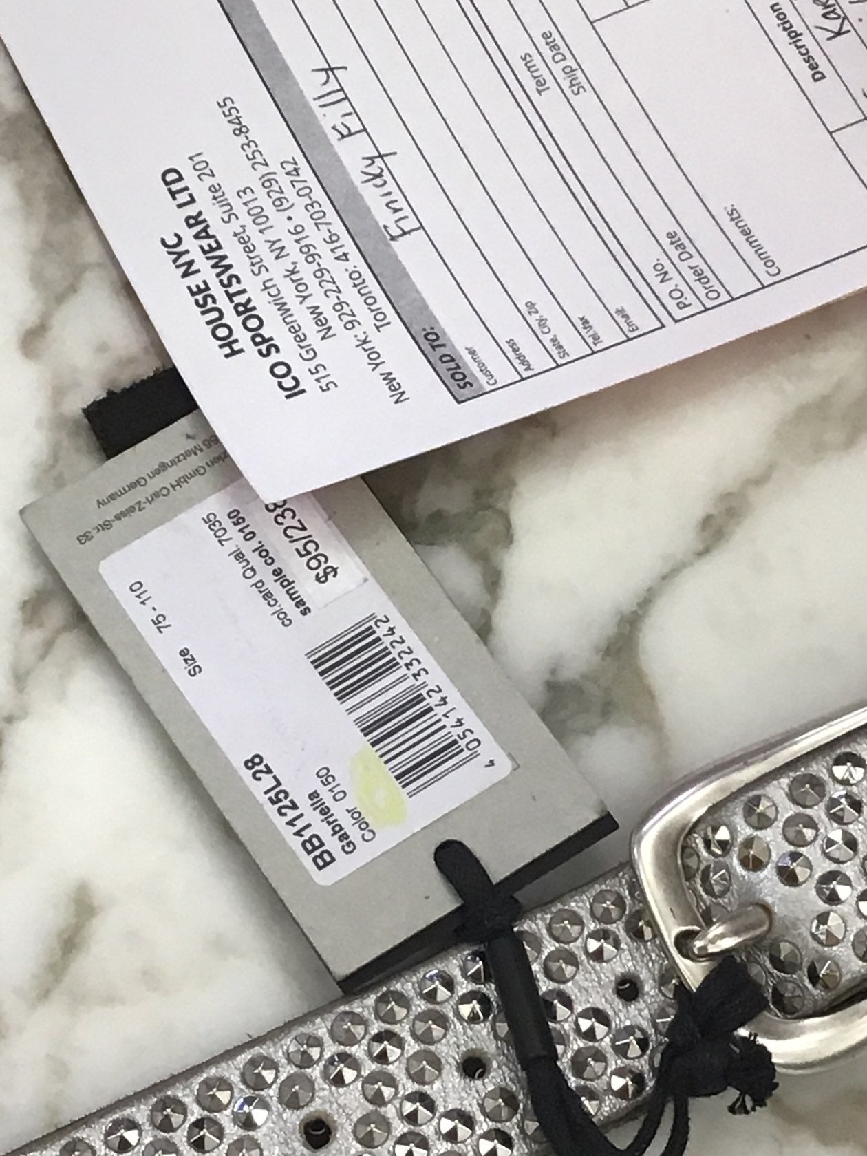 Gabriella Belt-Silver