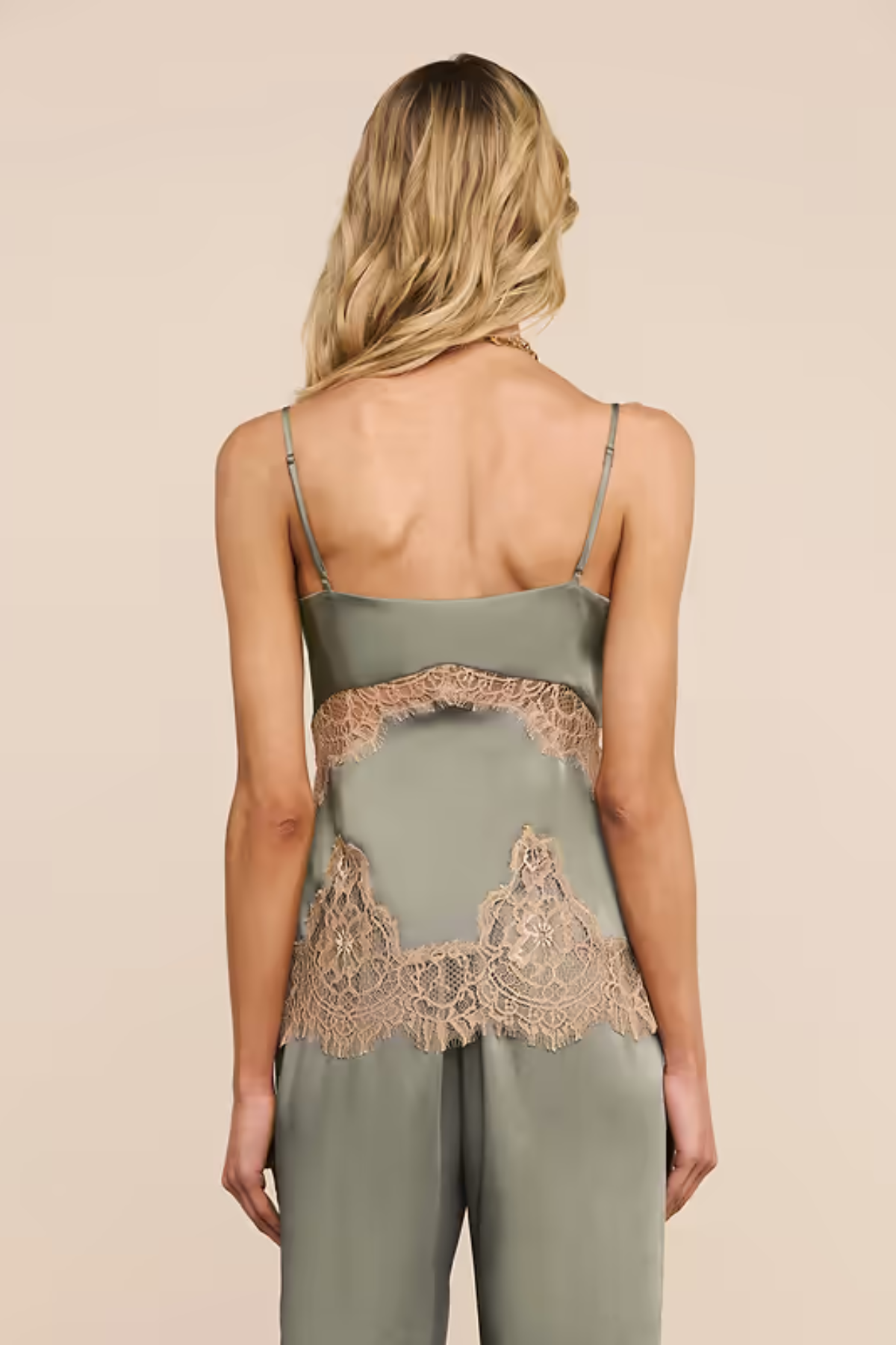 Mitsu Lace Trim Cami