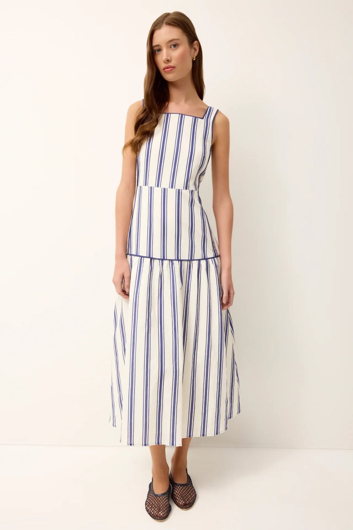 MARIE OLIVER | JADA DRESS - SAILOR STRIPE