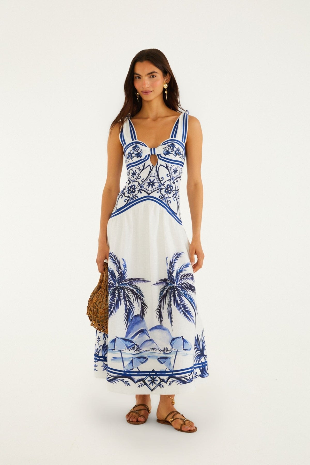 FARM RIO | Wonderful City Maxi Dress