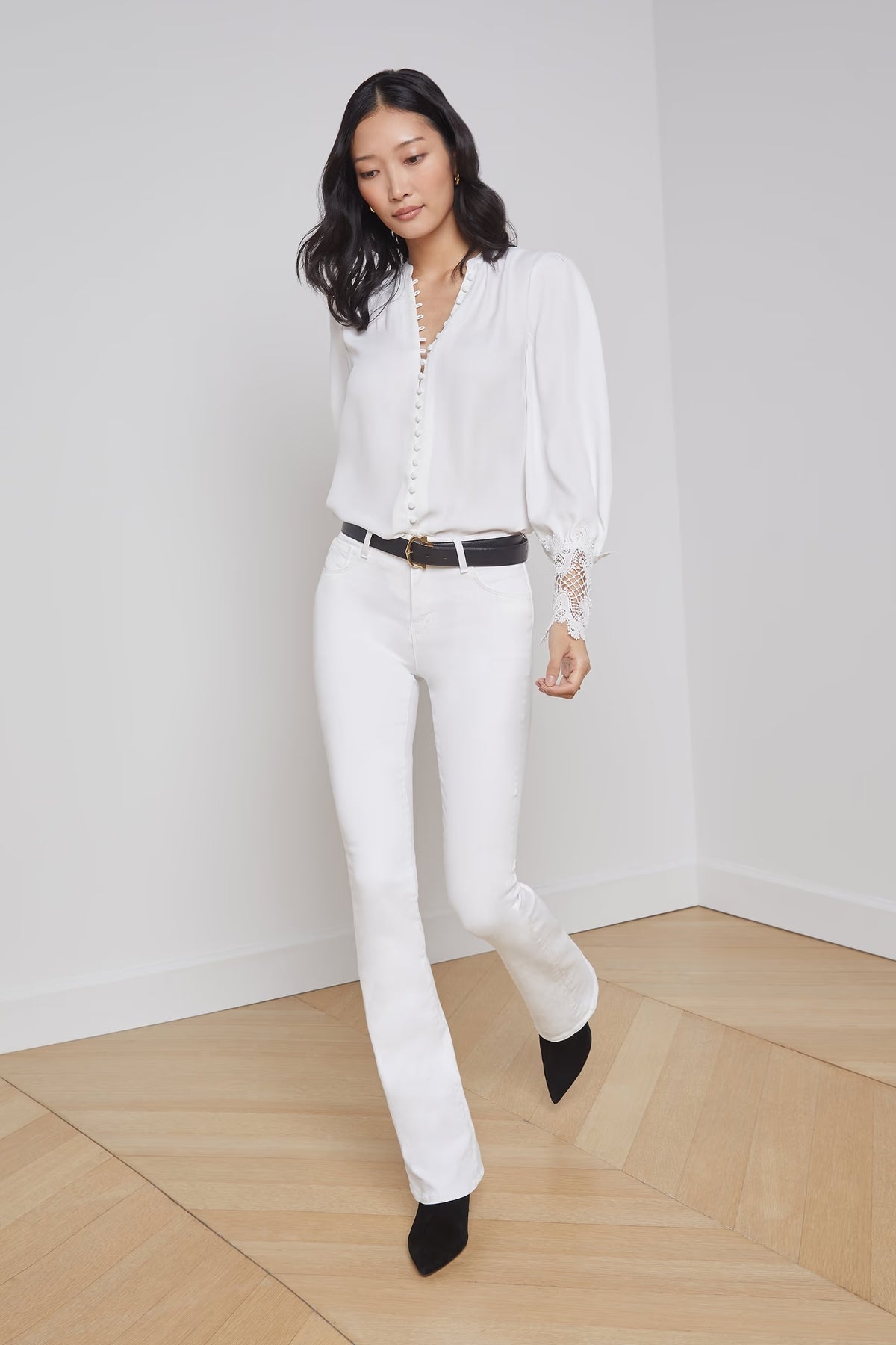 L'AGENCE | SELMA BABY BOOT - BLANC