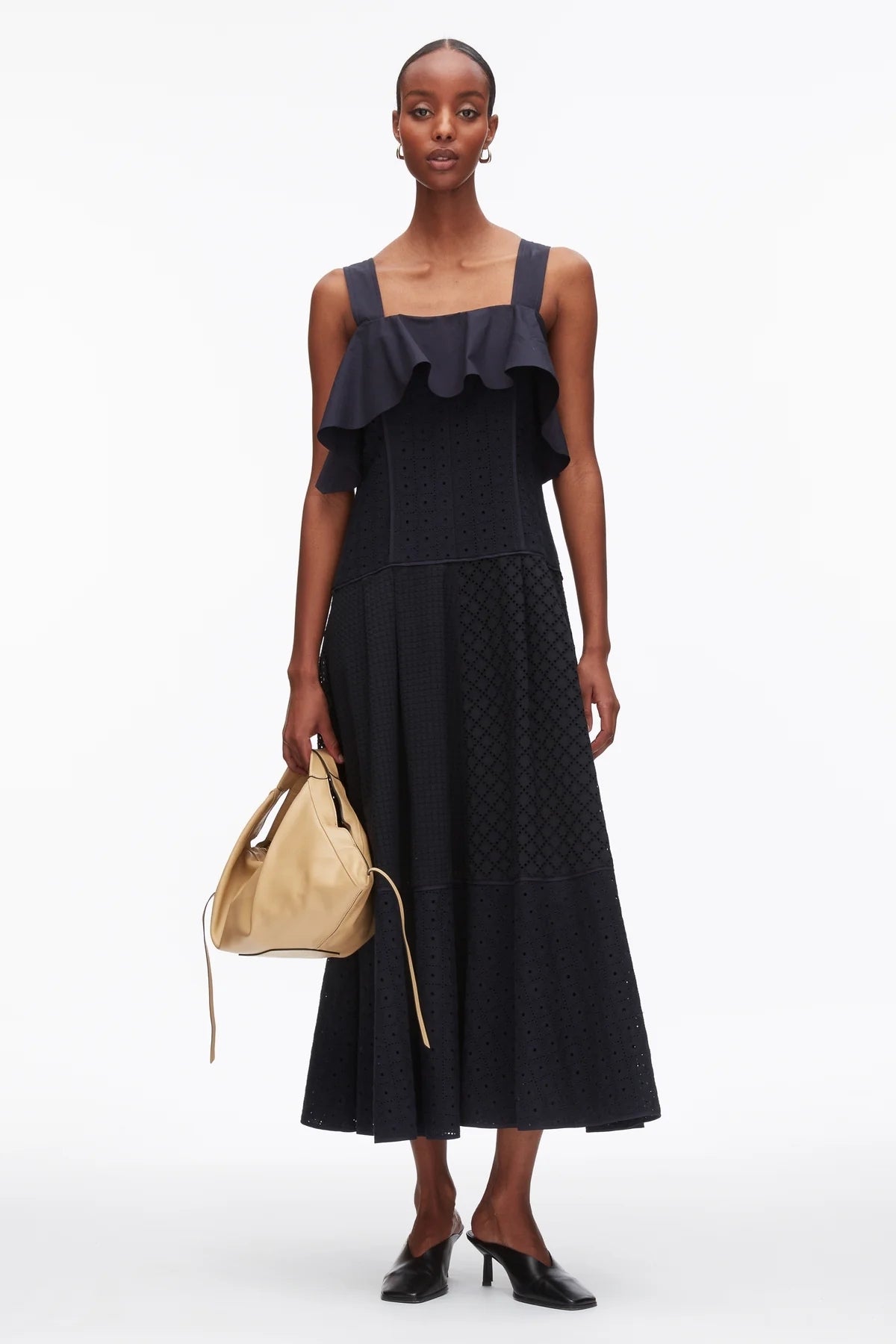 PHILLIP LIM | ANGLAISE PATCHWORK DRESS