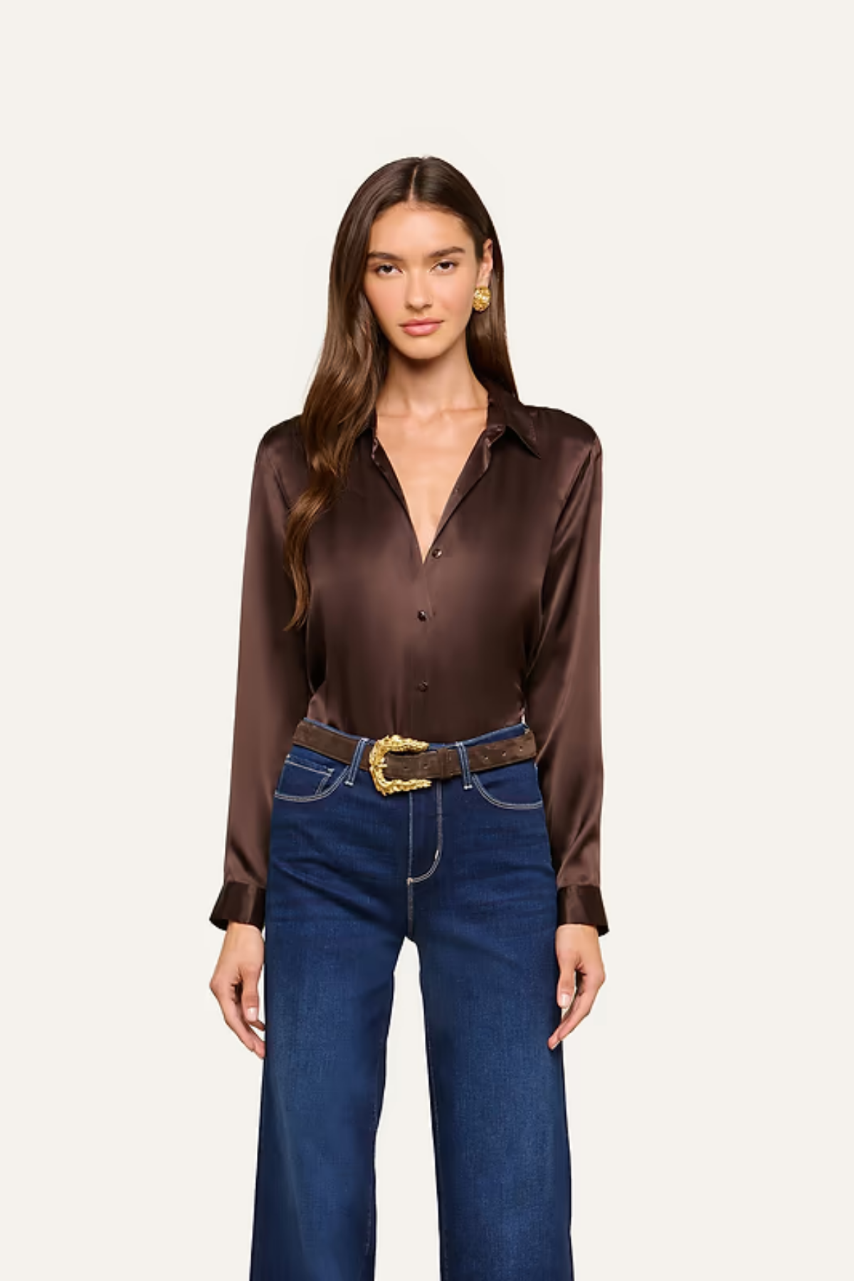 L'AGENCE | Tyler L/s Blouse - Java