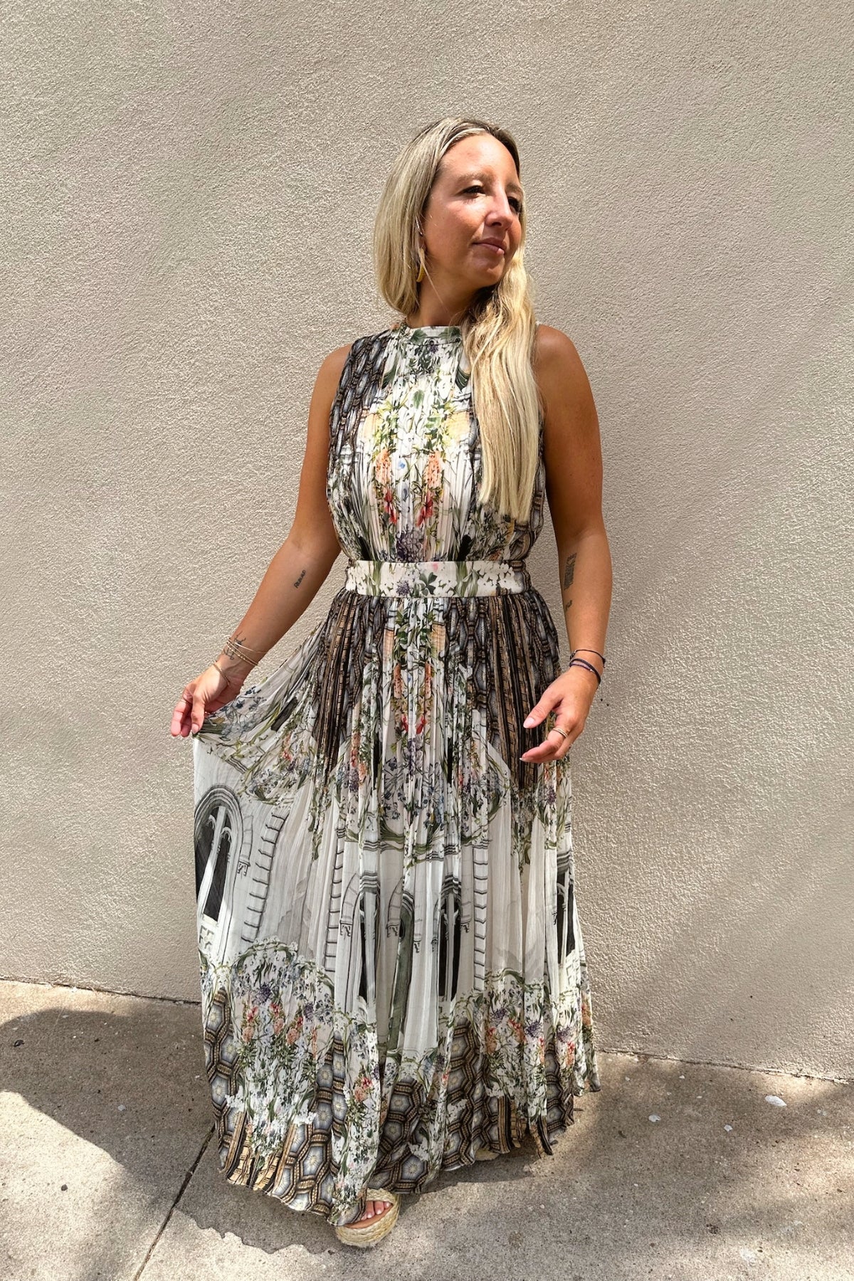 FALGUNI SHANE PEACOCK | Umber Facade Dress