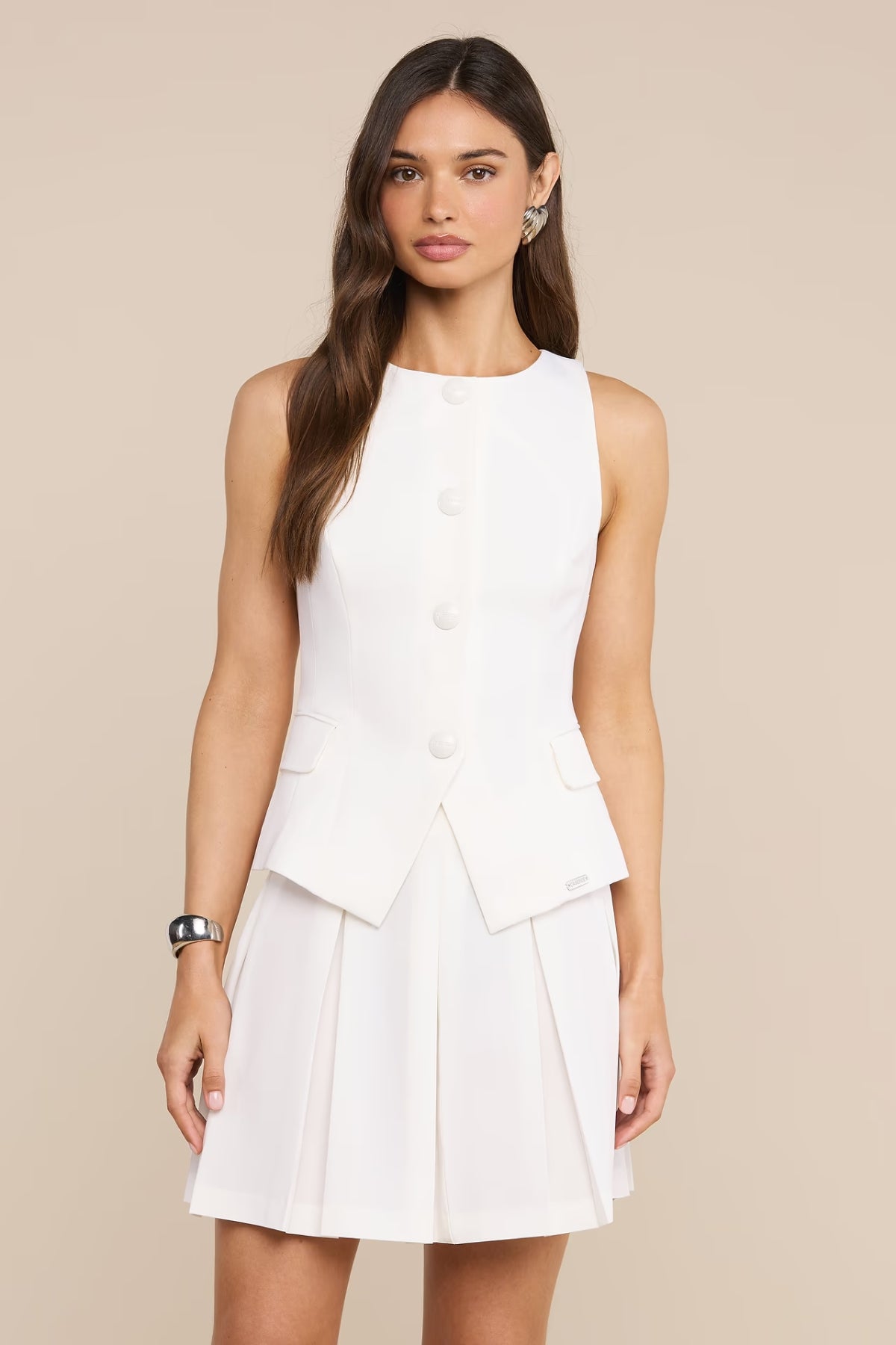 L’AGENCE | Tessa Racer Neck Vest