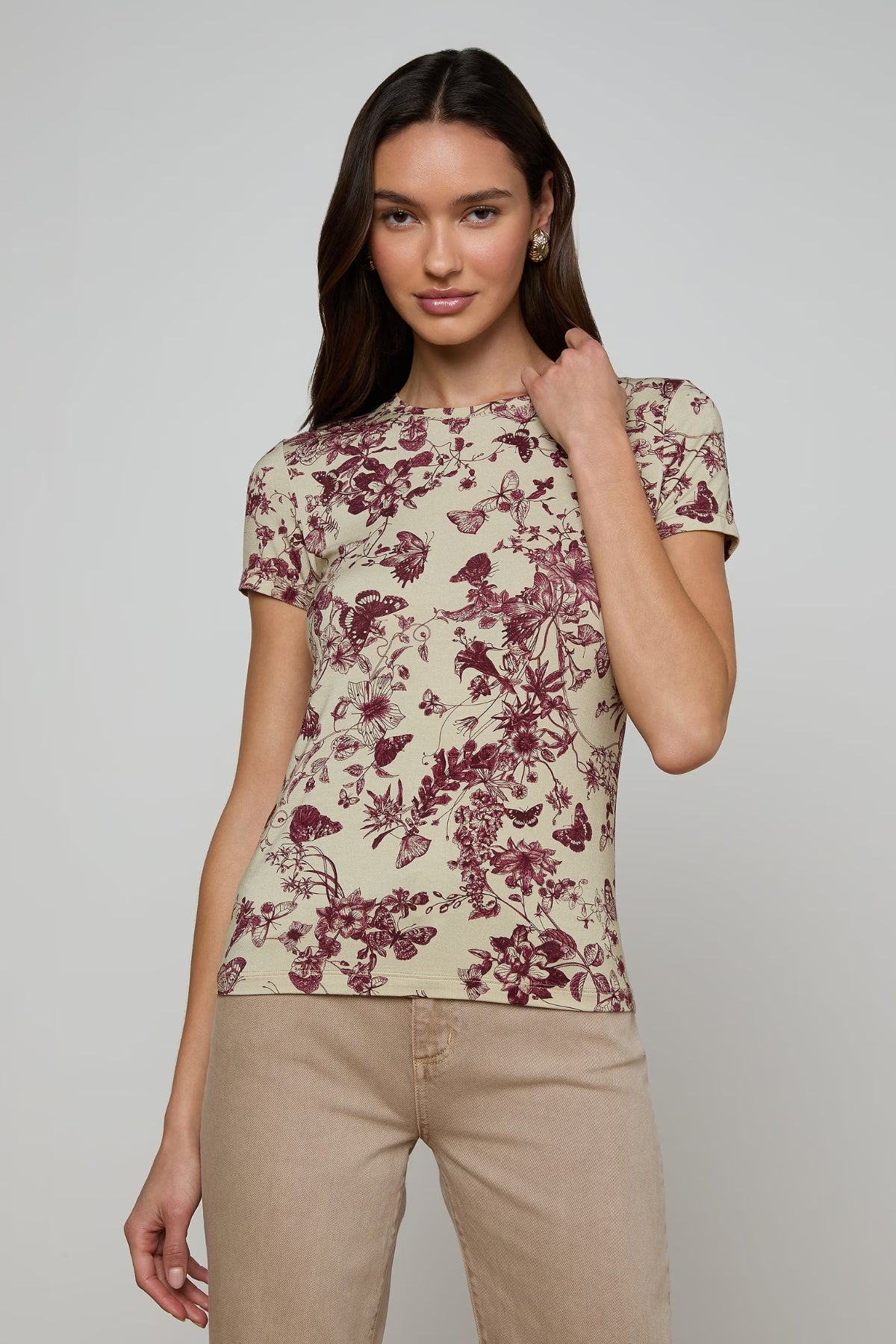 L'AGENCE | RESSI CREW - BUTTERFLY TOILE