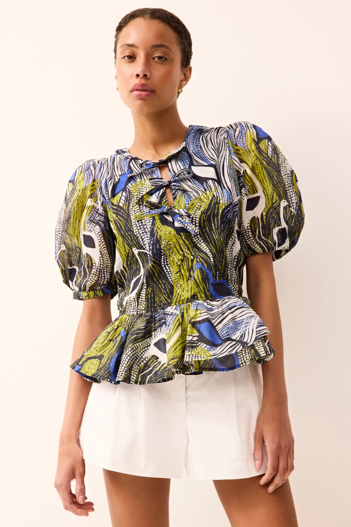 MARIE OLIVER | ESTELLA TOP- HERON