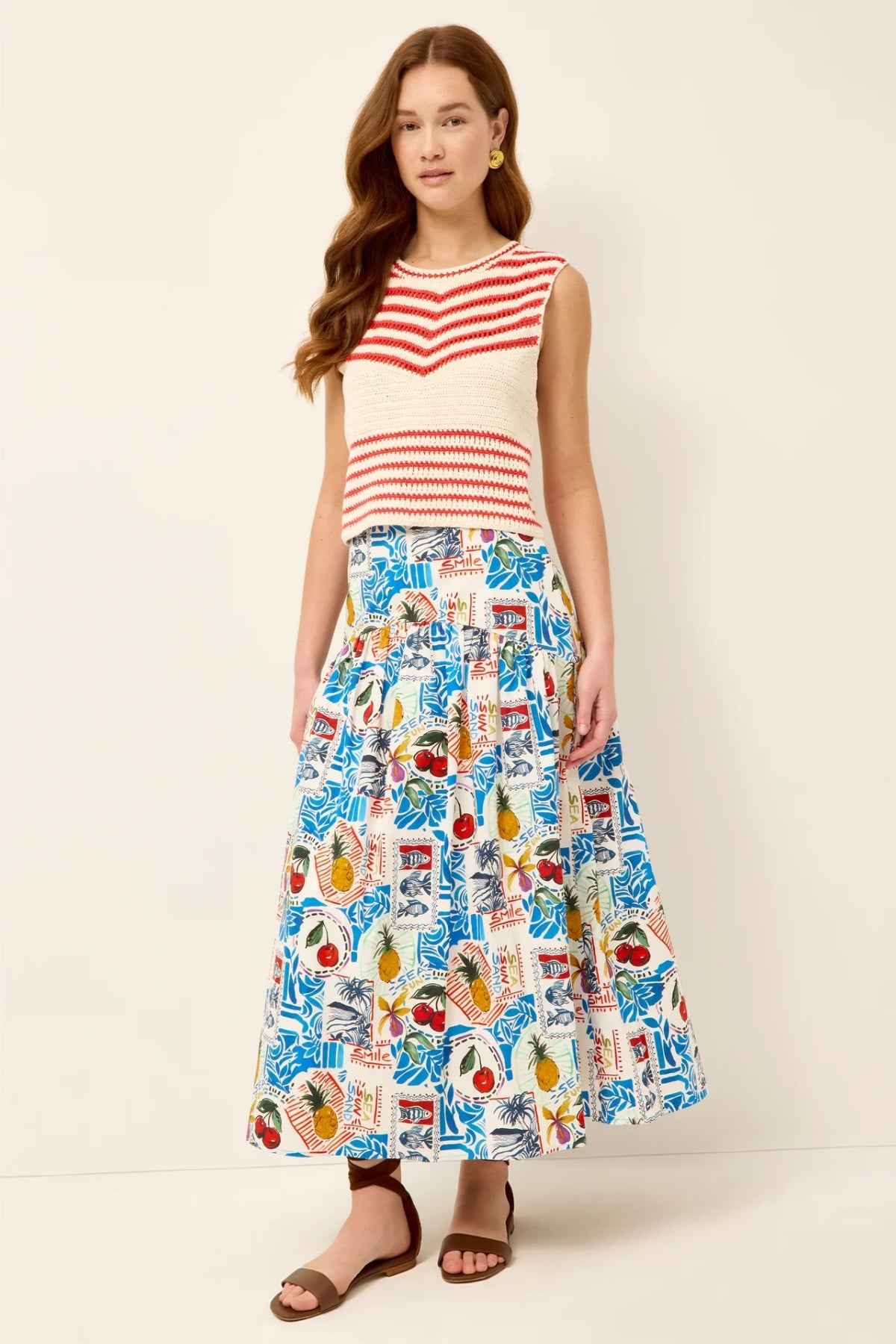 MARIE OLIVER | Vicki Skirt Postcard
