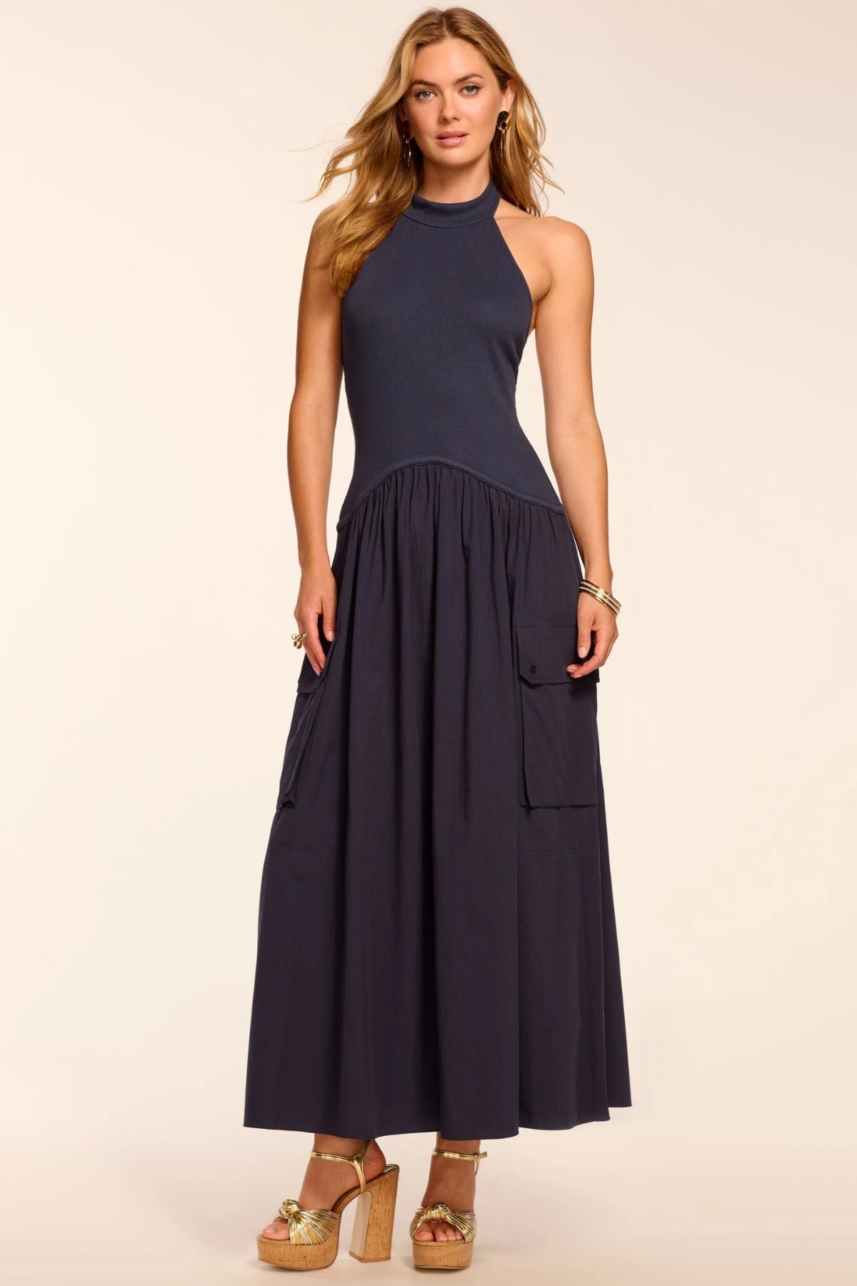 navy blue dress prom Navy Yasmin Gown - Elegant Formal Evening Wear