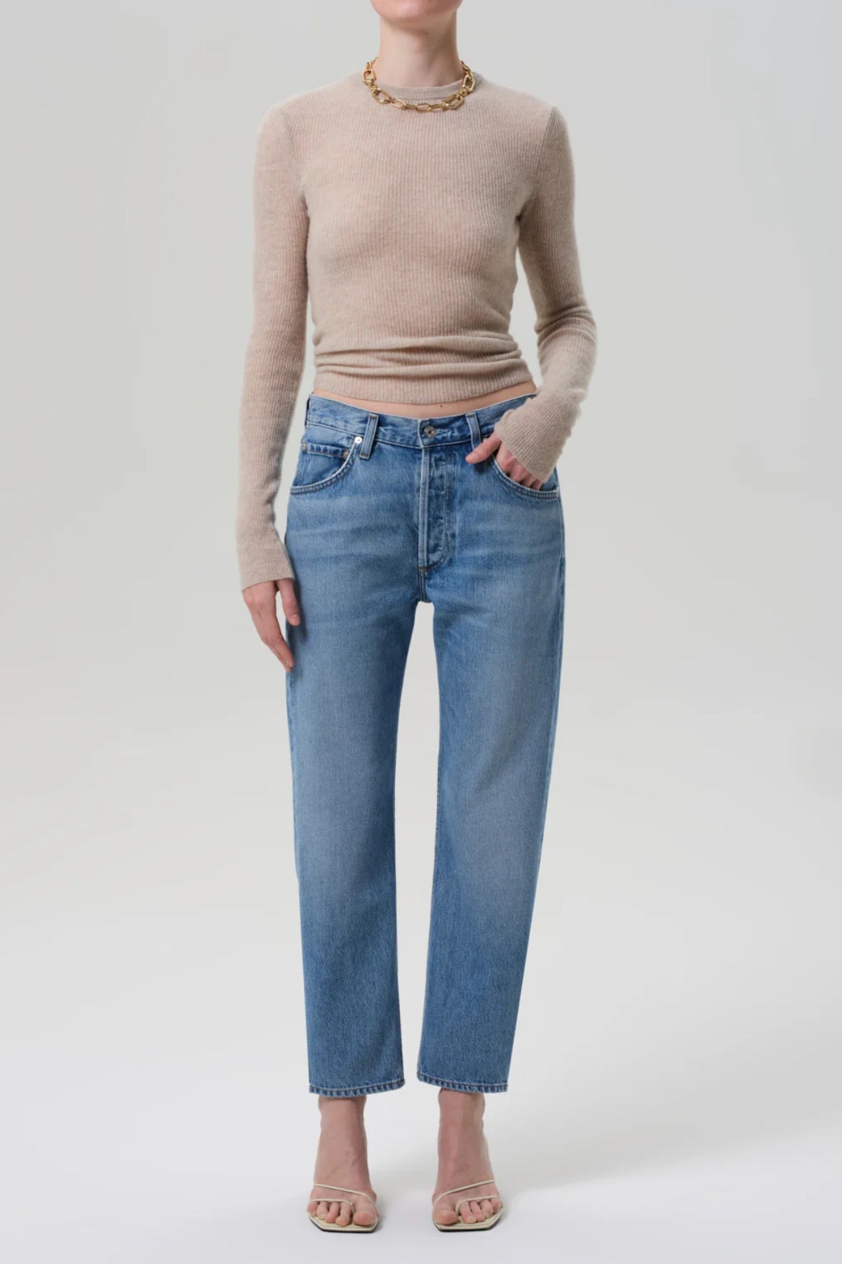 Alessia Crewneck - Oatmeal