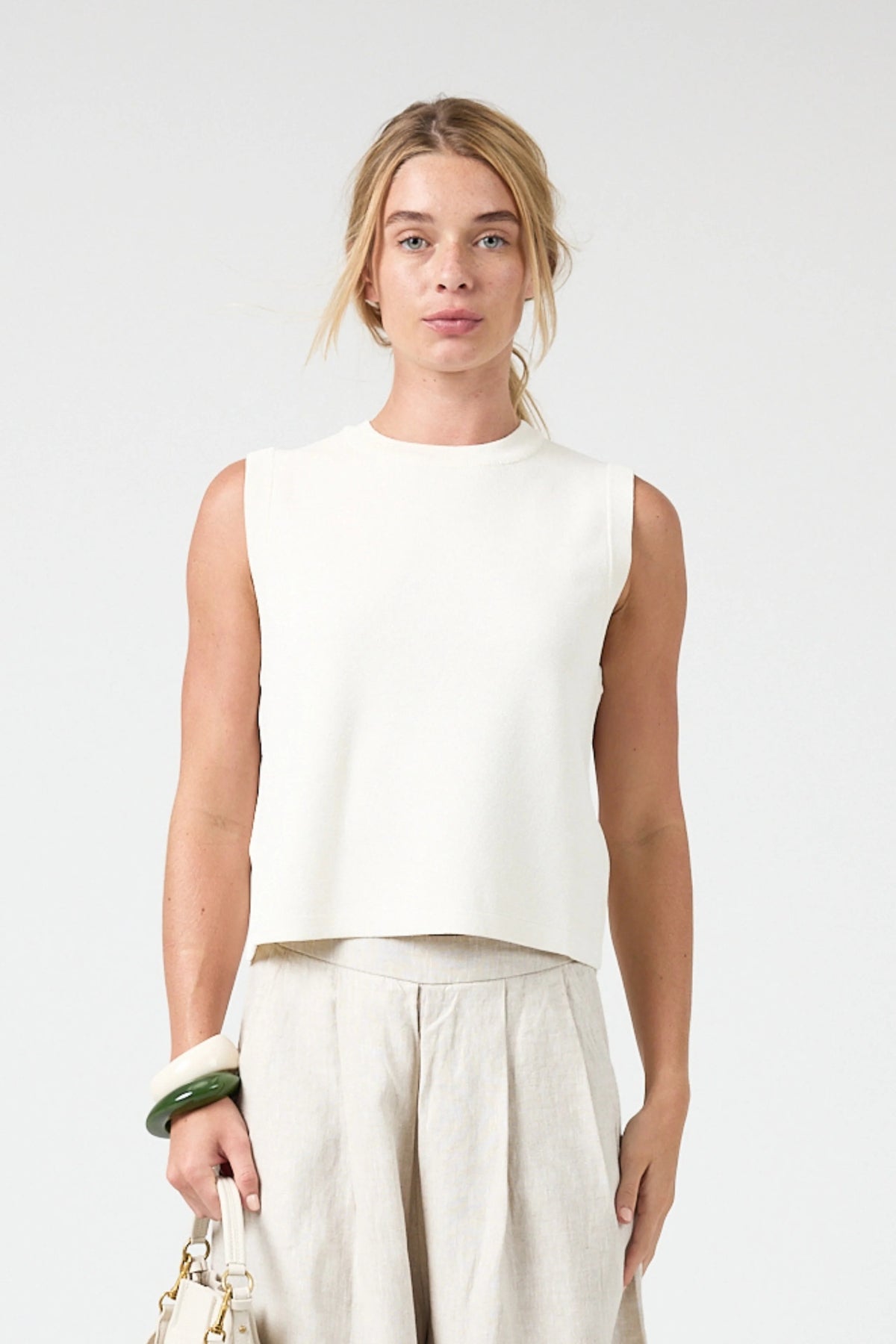 LANHTROPY | Glitter Knitted Top