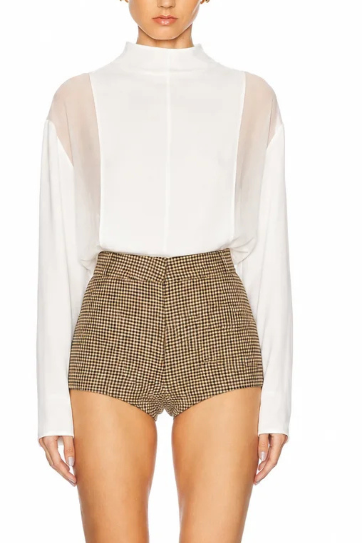Sans Faff | Mockneck Silkshirt