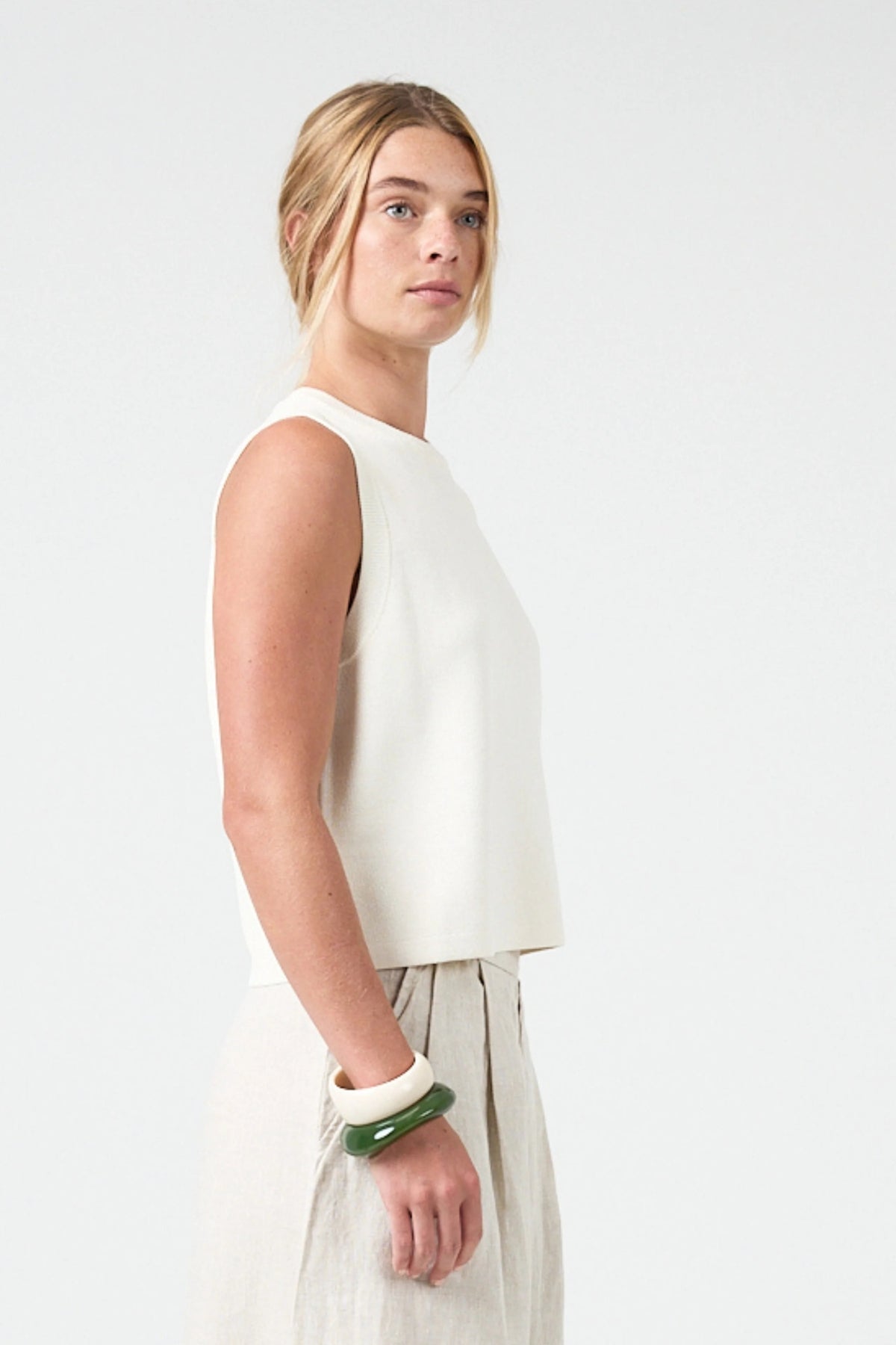 LANHTROPY | Glitter Knitted Top