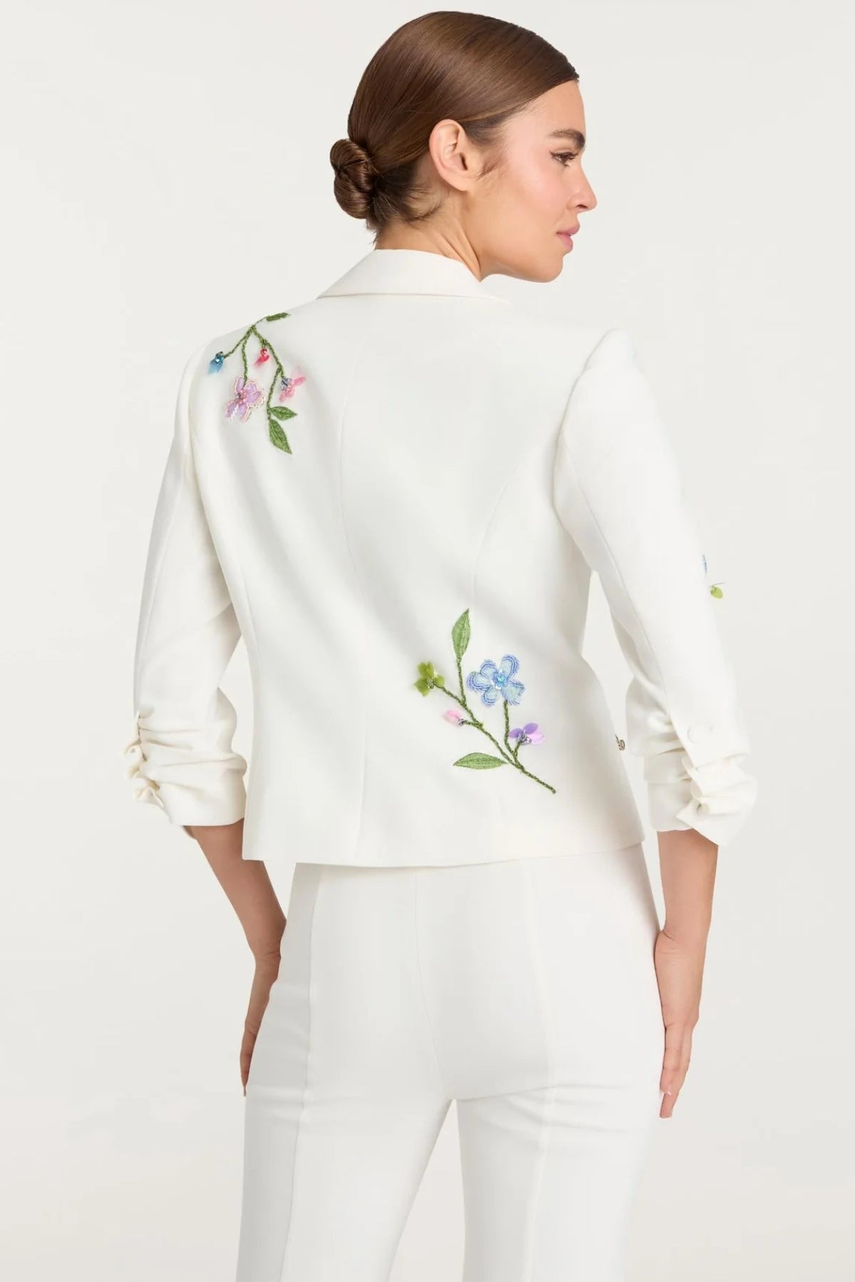CINQ A SEPT | Floral Vine le Petit Khloe Blazer