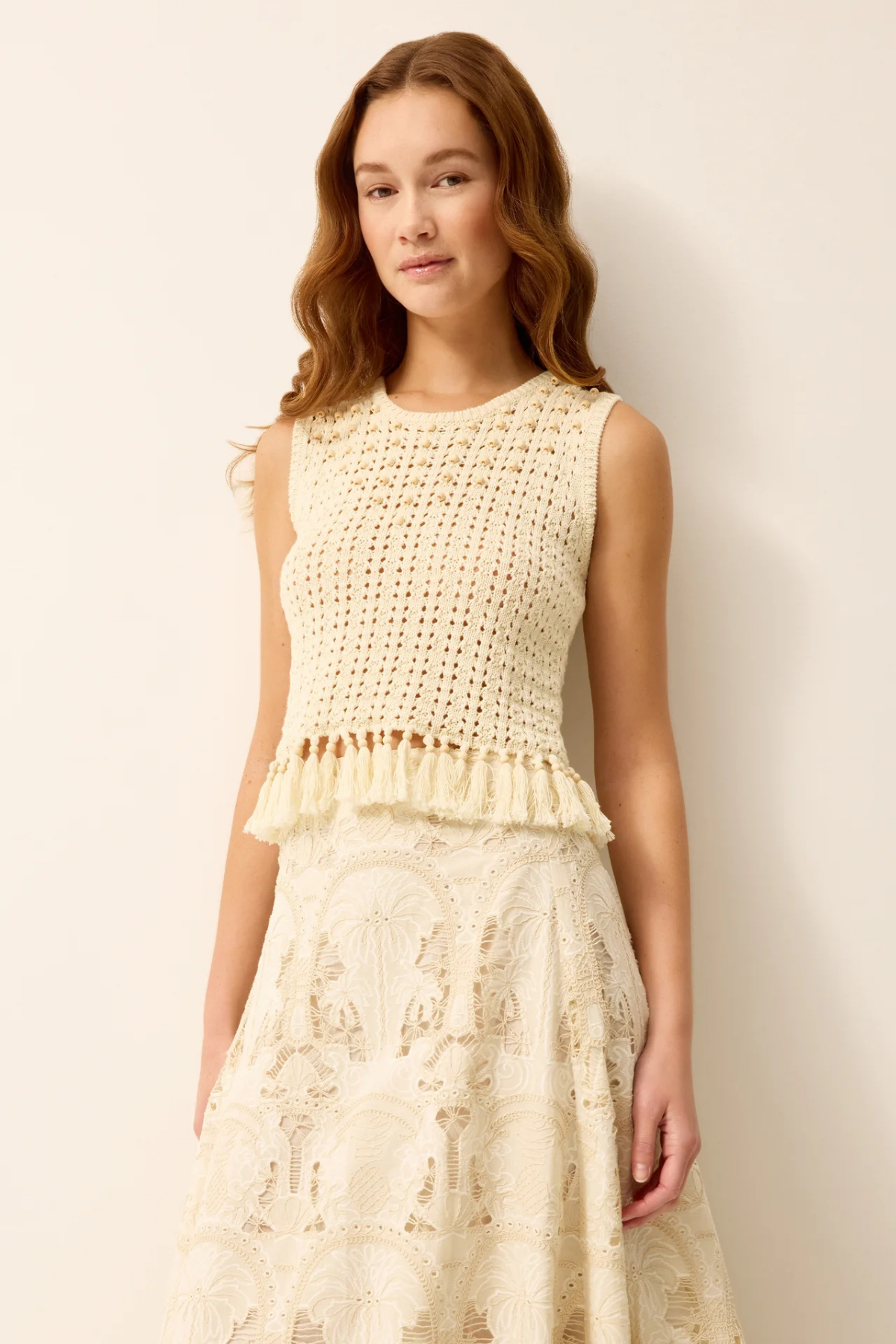 MARIE OLIVER | Collins Tank Ivory