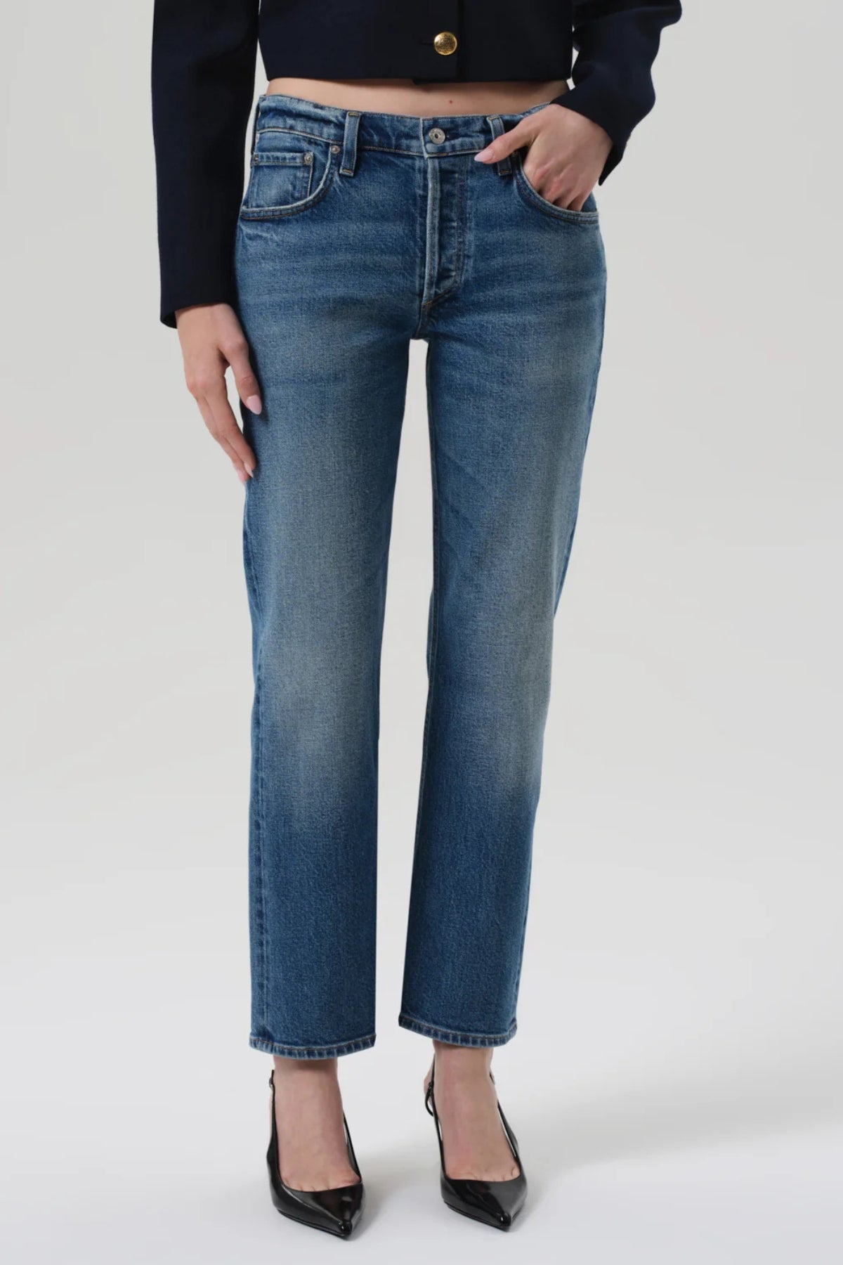 Anissa Low Rise Straight - Alma