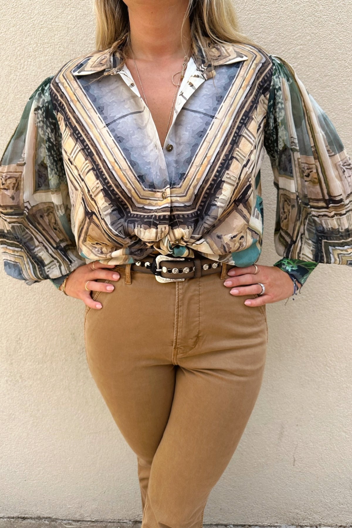 FSP | Palm of Prism Blouse