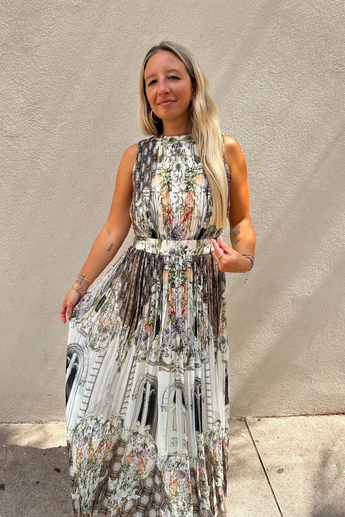 FALGUNI SHANE PEACOCK | Umber Facade Dress