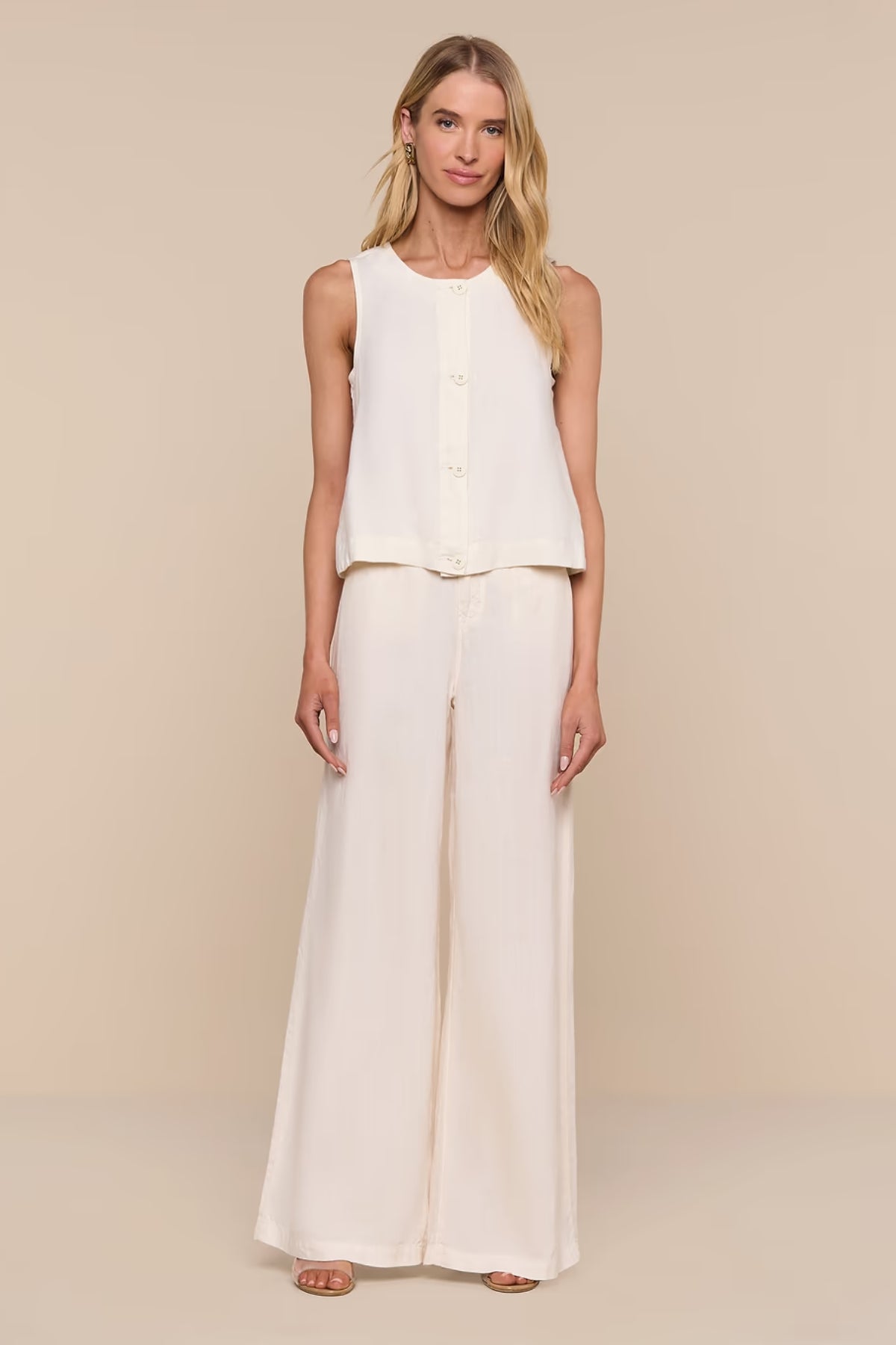 L’AGENCE | Foster Linen Top