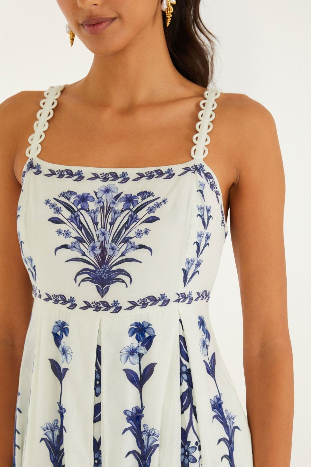 FARM RIO | Flowers Arch Maxi Dress