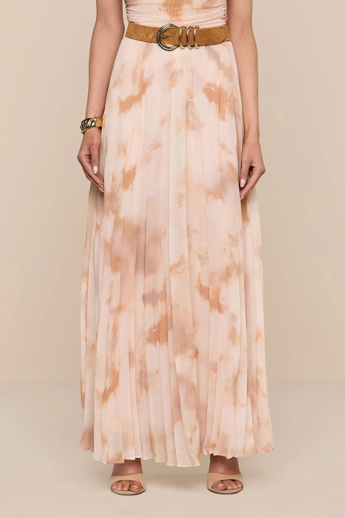 L’AGENCE | Torin Pleated Maxi Skirt