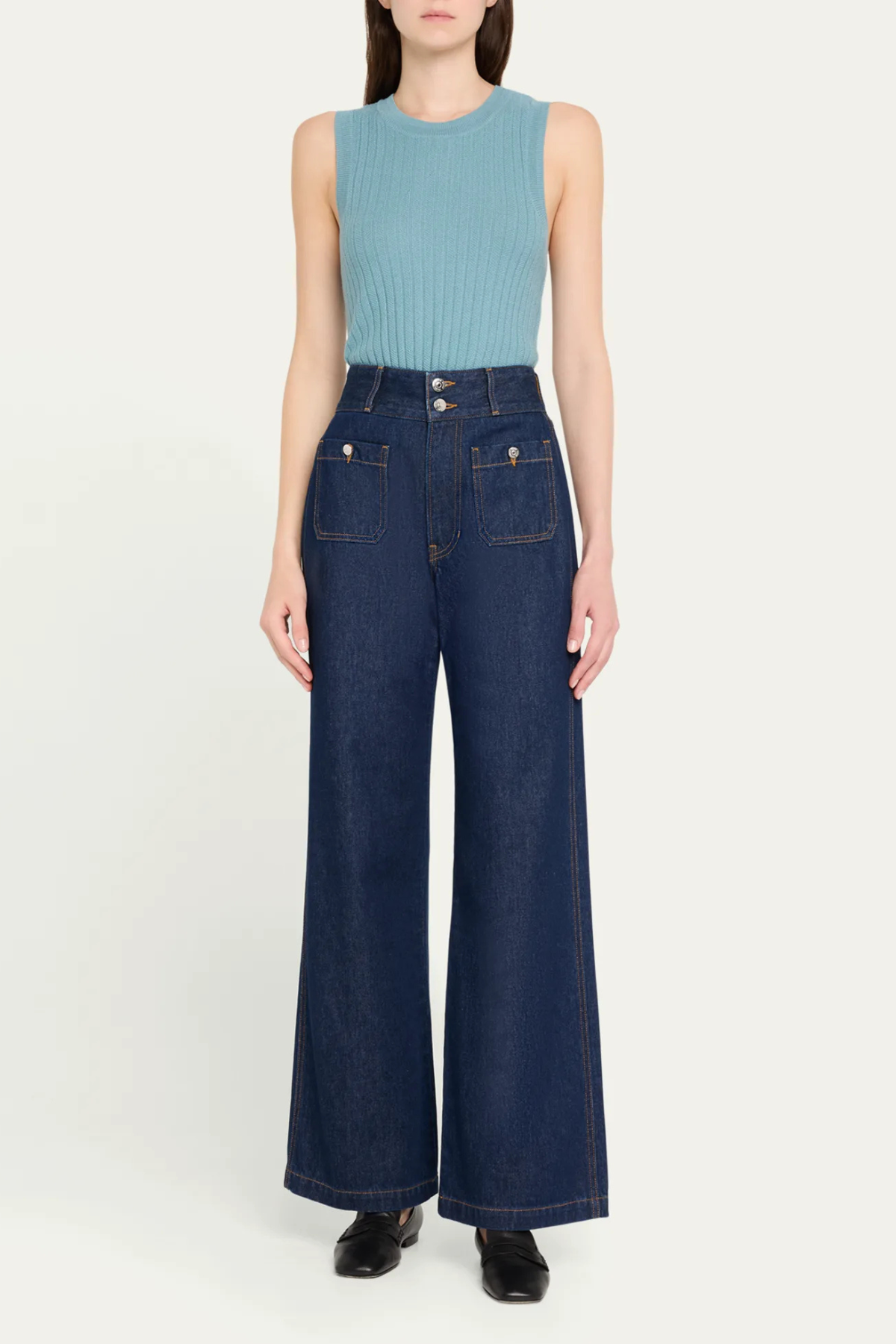 VERONICA BEARD | JERREL TANK - LAKE MIST