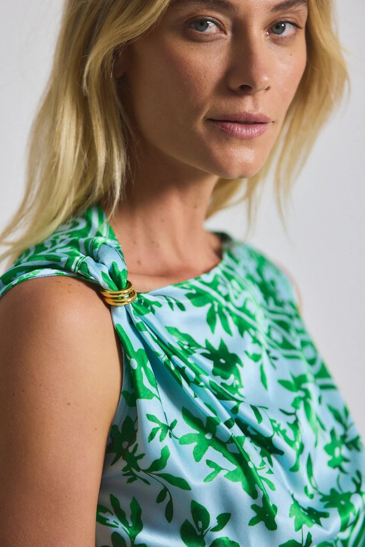 DEREK LAM | Ariel Print Asymmetric Top