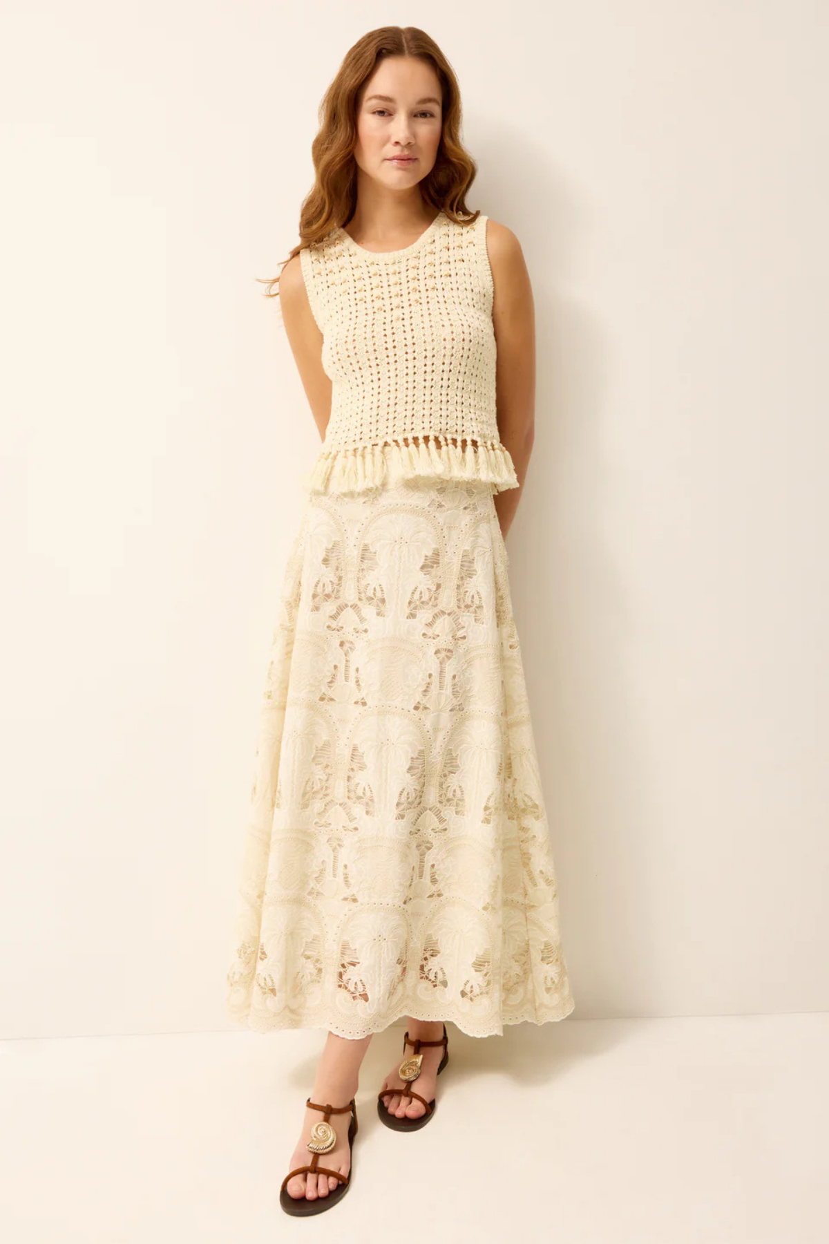 MARIE OLIVER | Collins Tank Ivory