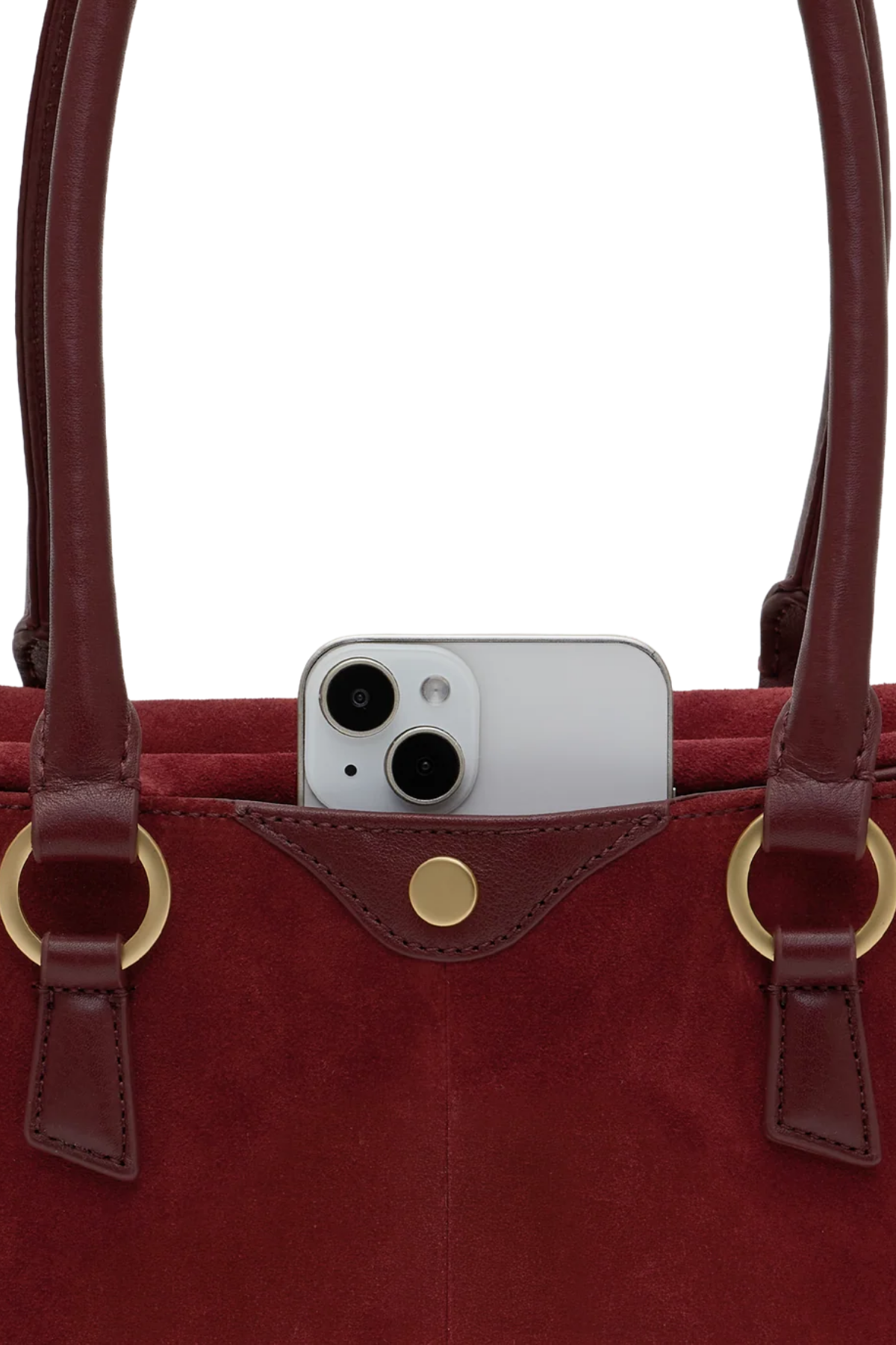 Hammitt | Meredith Med Cherrywood Suede