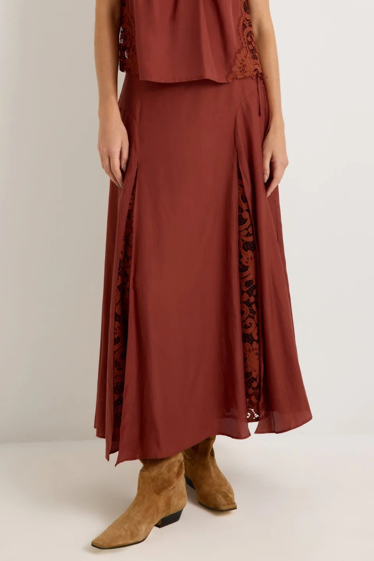 Marie Oliver | Gracen Skirt Auburn