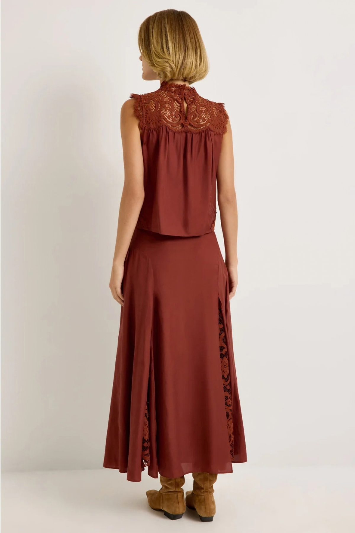 Marie Oliver | Gracen Skirt Auburn
