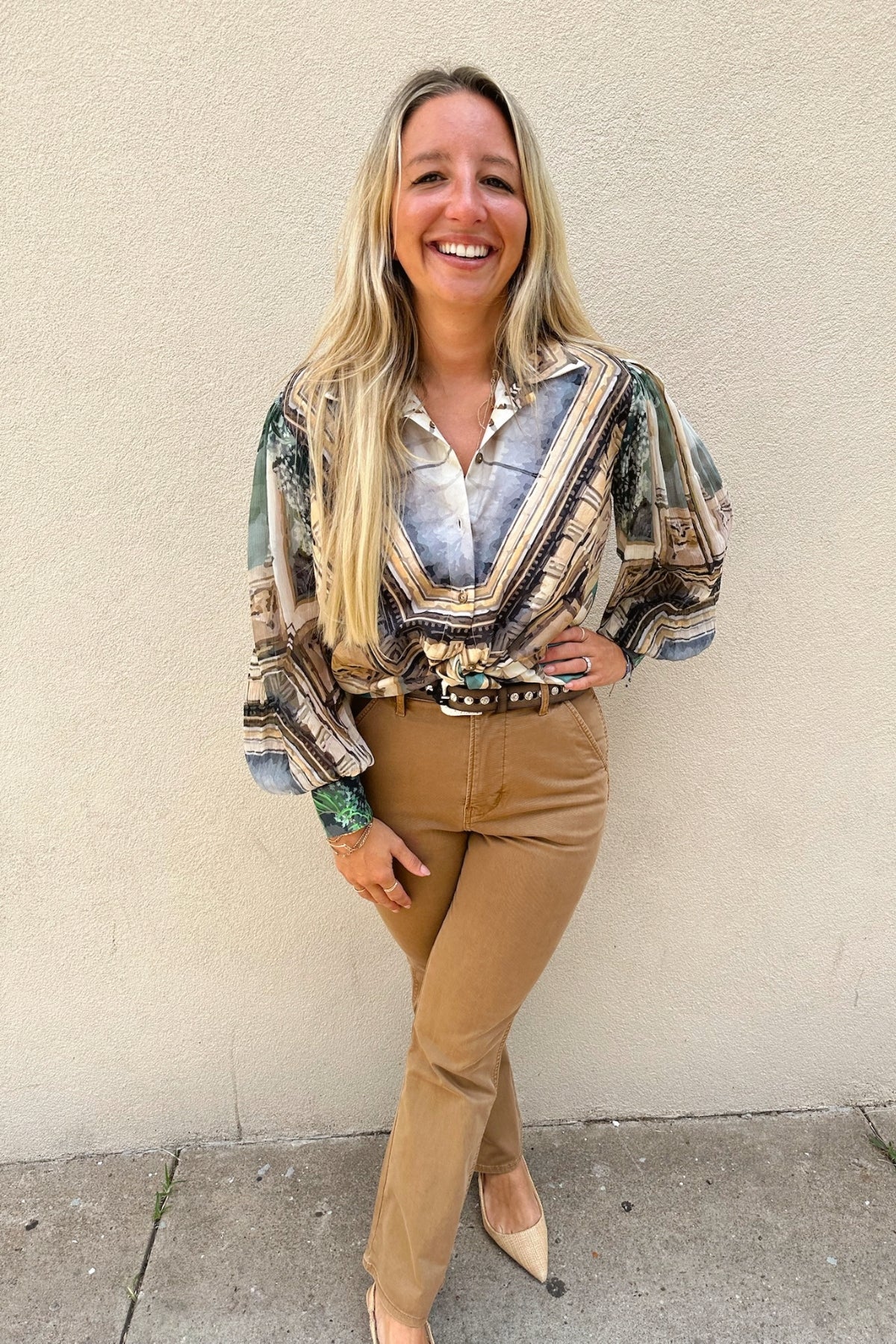 FSP | Palm of Prism Blouse